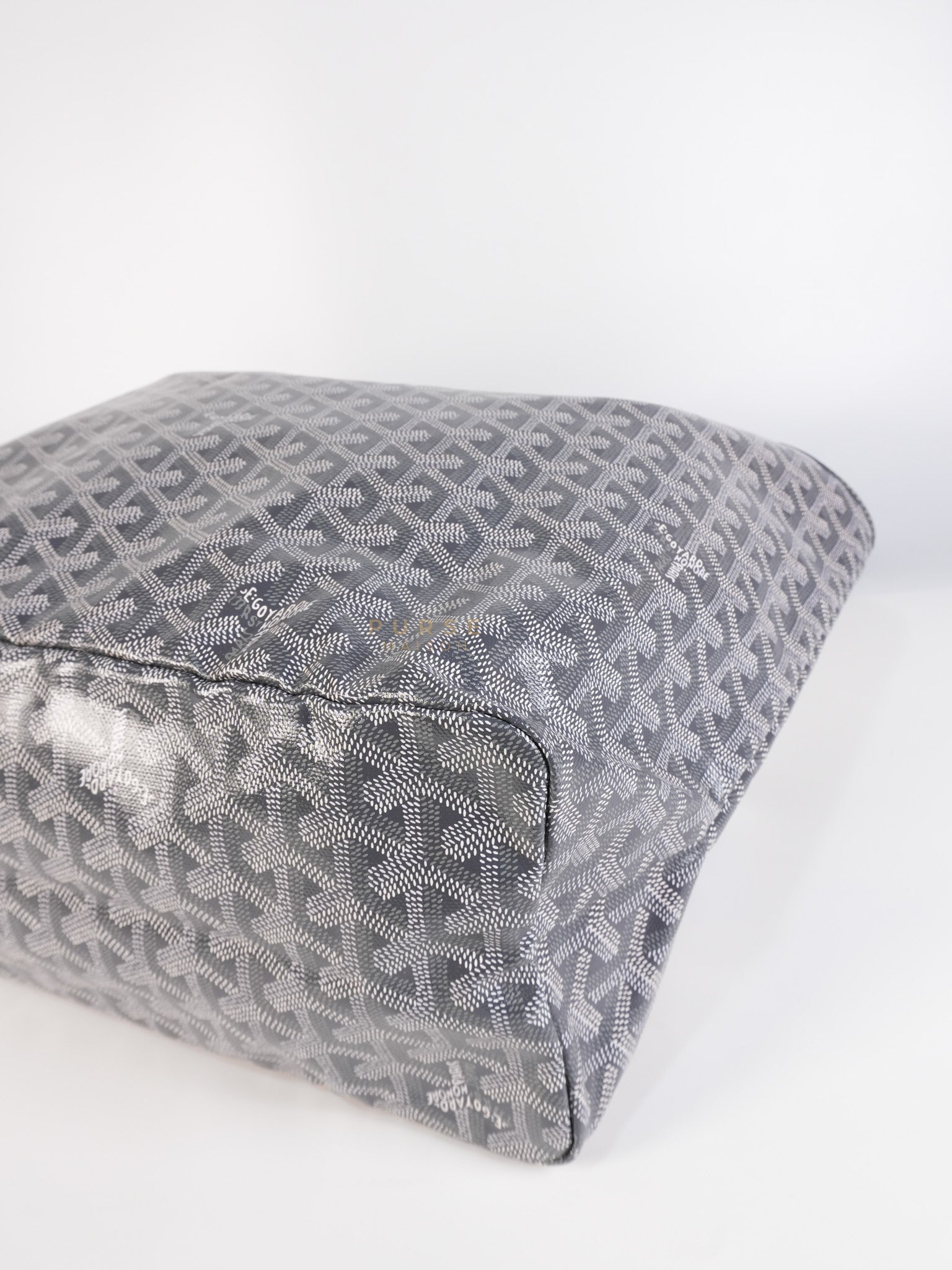 Saint Louis PM Gray in Goyardine Canvas | Purse Maison Luxury Bags Shop