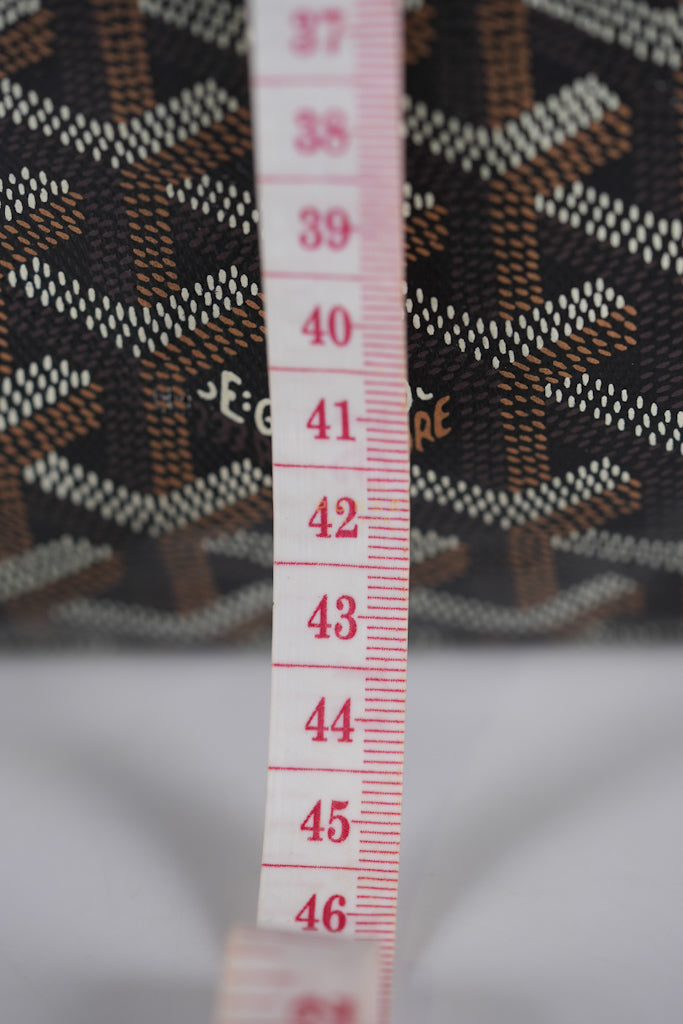 Saint Louis PM in Black Goyardine Canvas | Purse Maison Luxury Bags Shop