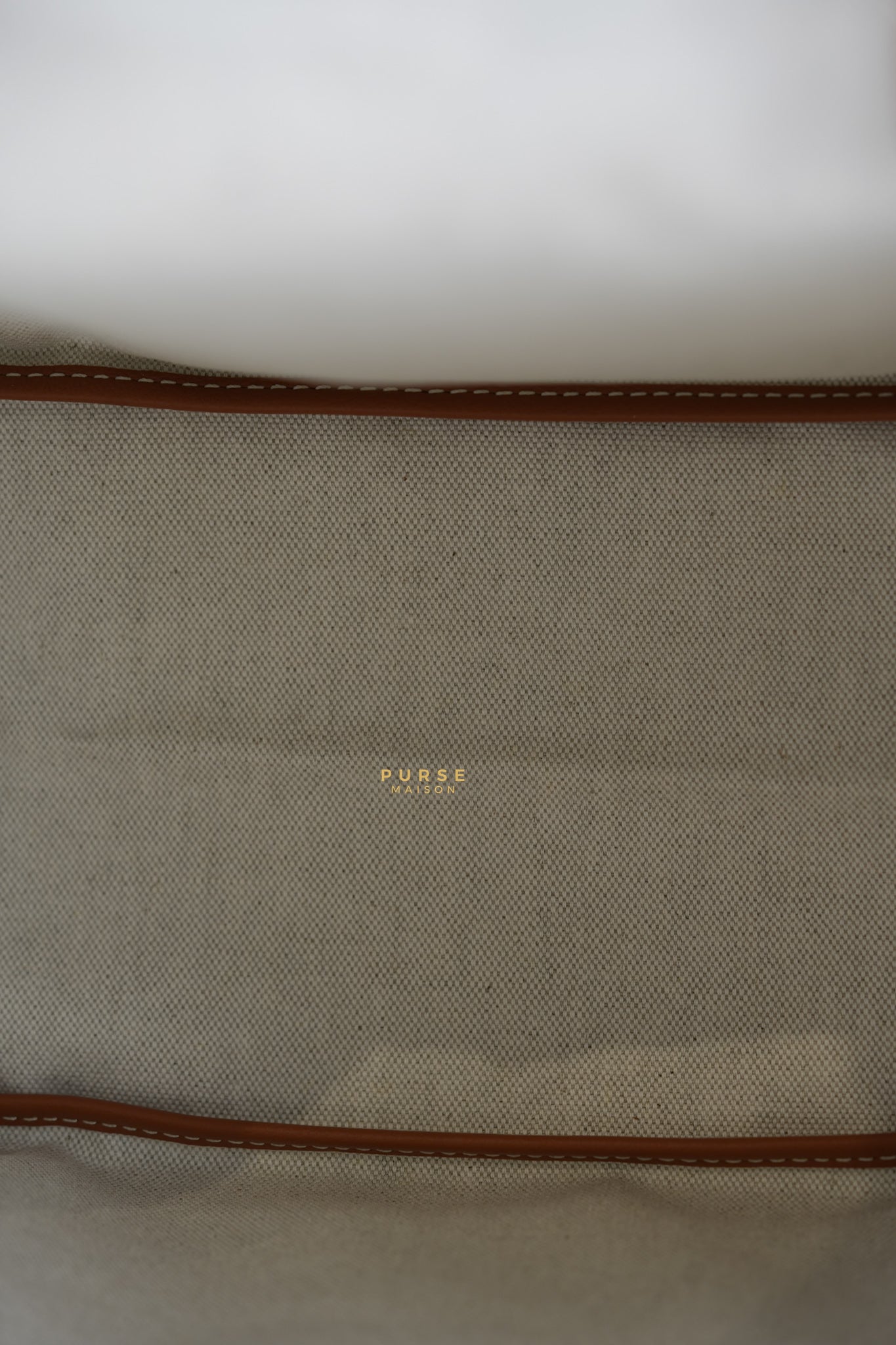 Saint Louis PM in Black/Tan Tote Bag | Purse Maison Luxury Bags Shop