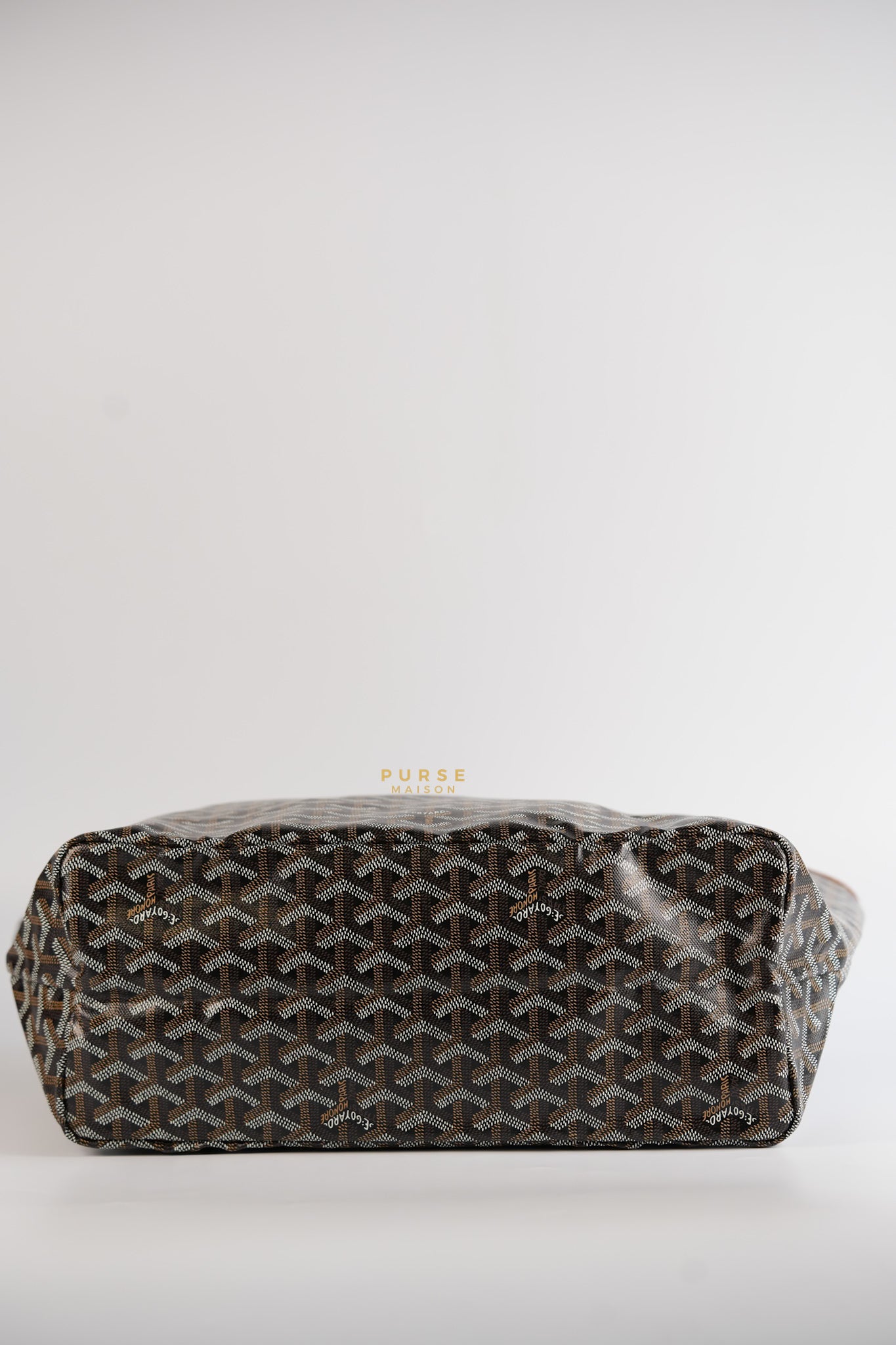 Saint Louis PM in Black/Tan Tote Bag | Purse Maison Luxury Bags Shop