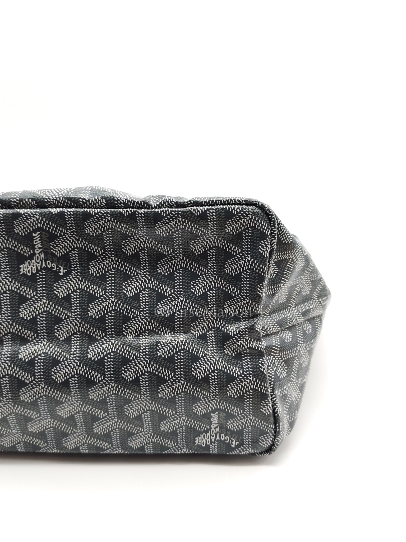 Saint Louis PM in Gray Goyardine Canvas | Purse Maison Luxury Bags Shop