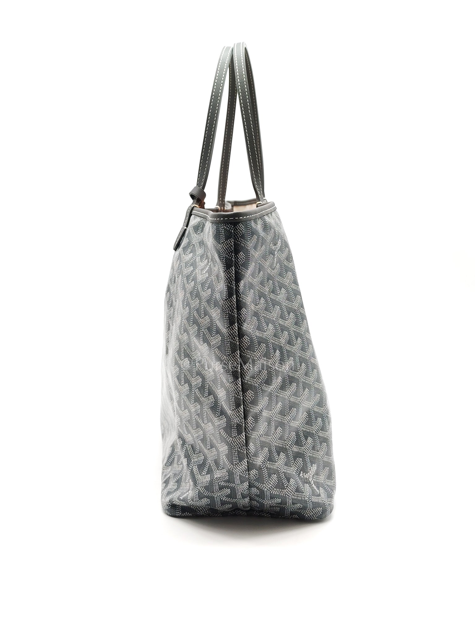 Saint Louis PM in Gray Goyardine Canvas | Purse Maison Luxury Bags Shop