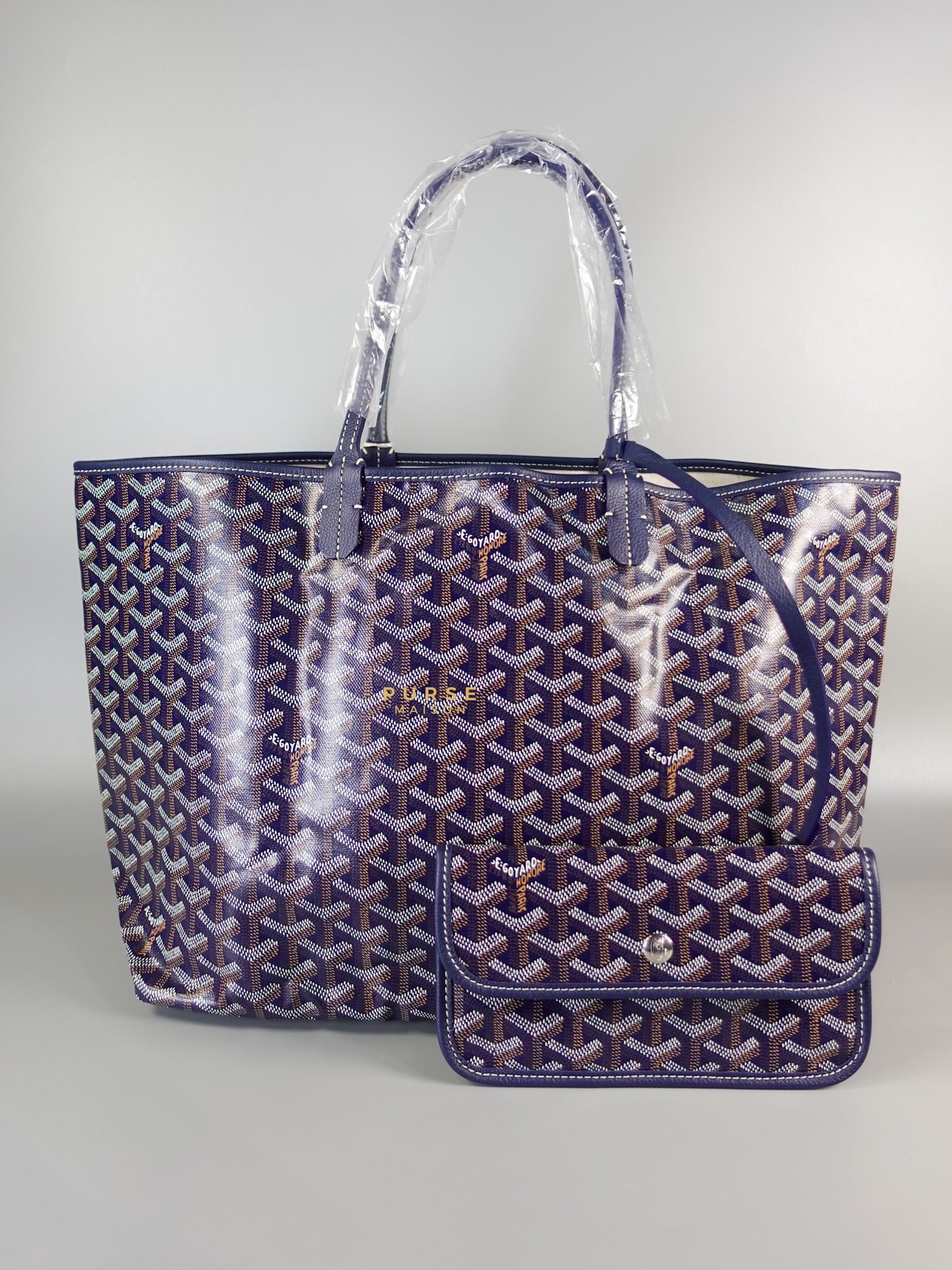 Saint Louis PM in Navy Blue Tote Bag | Purse Maison Luxury Bags Shop