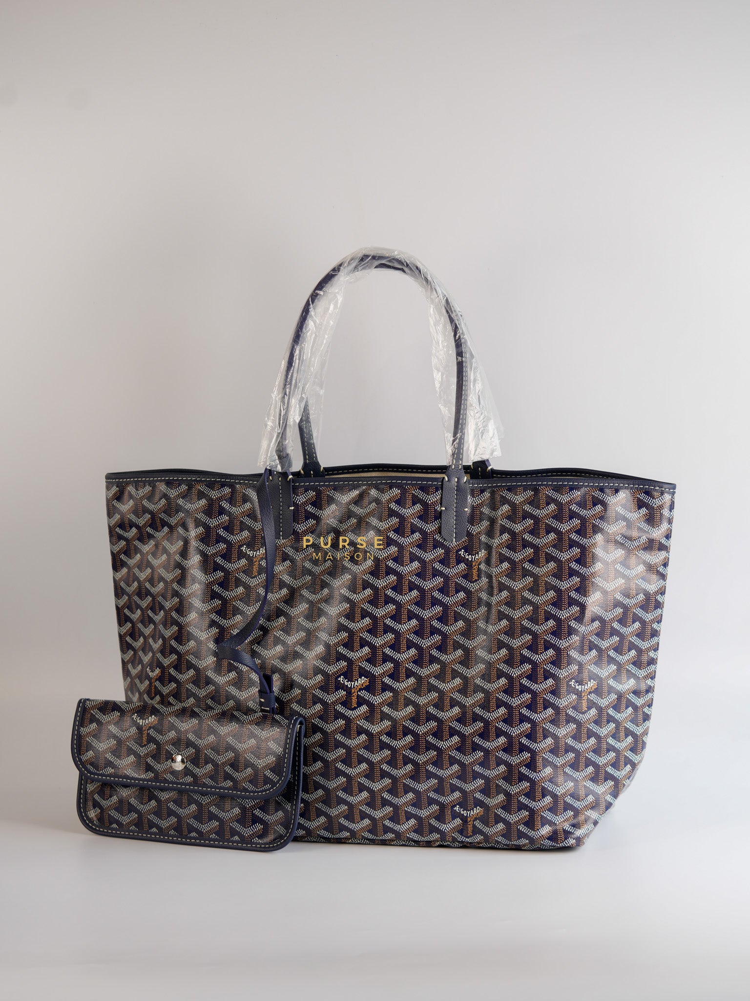 Saint Louis PM in Navy Blue Tote Bag | Purse Maison Luxury Bags Shop