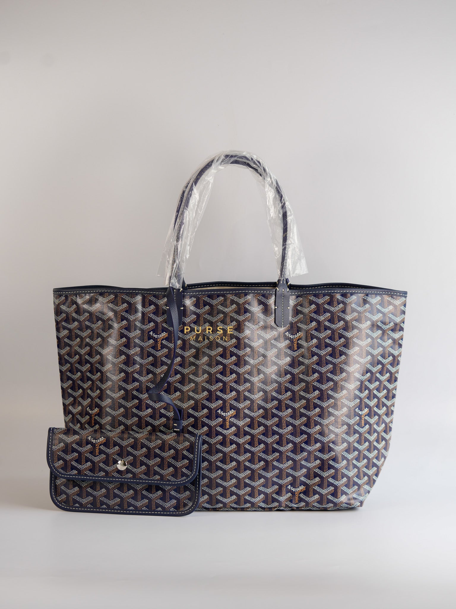 Saint Louis PM in Navy Blue Tote Bag | Purse Maison Luxury Bags Shop