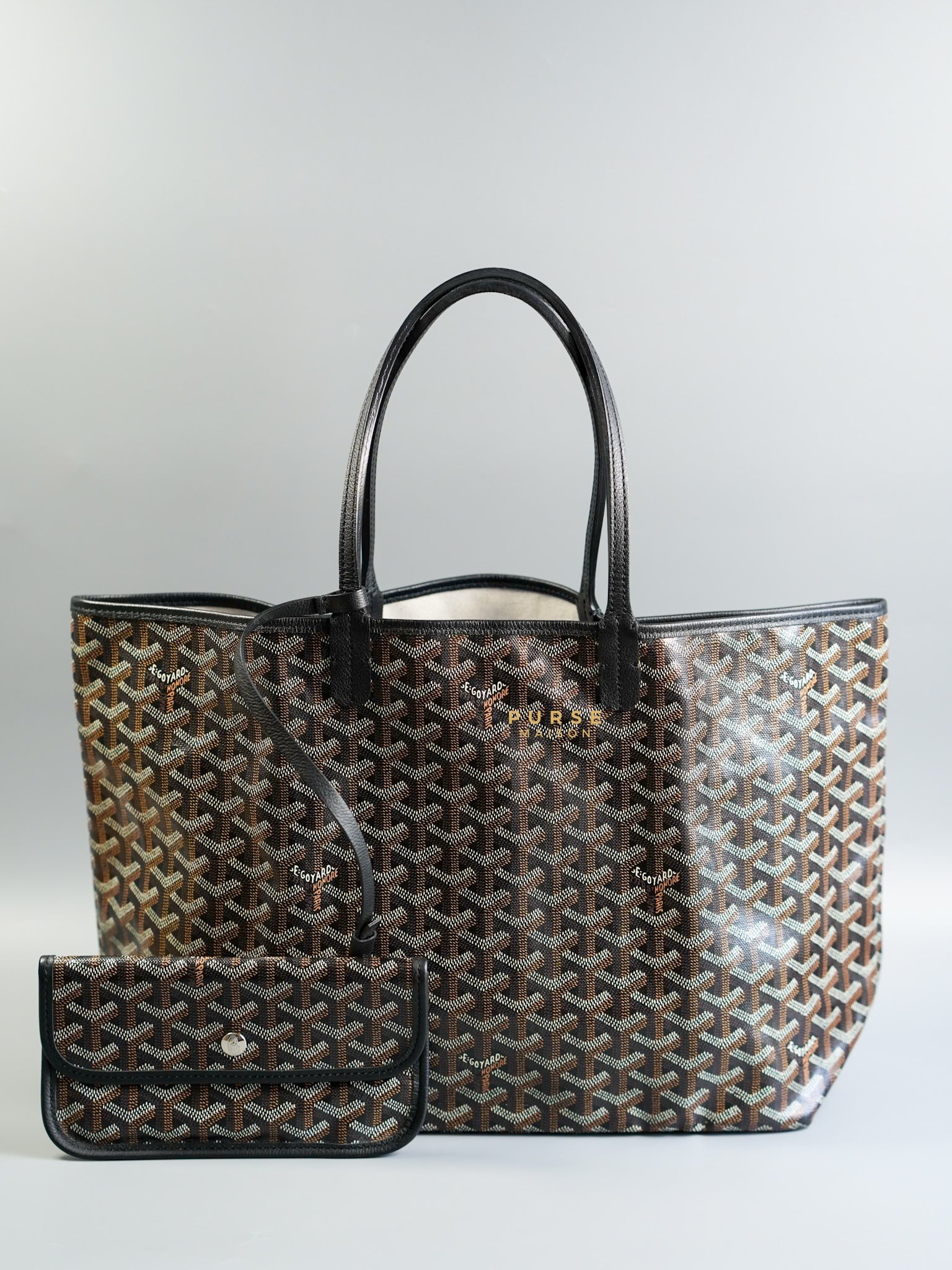 Saint Louis PM in Noir | Purse Maison Luxury Bags Shop