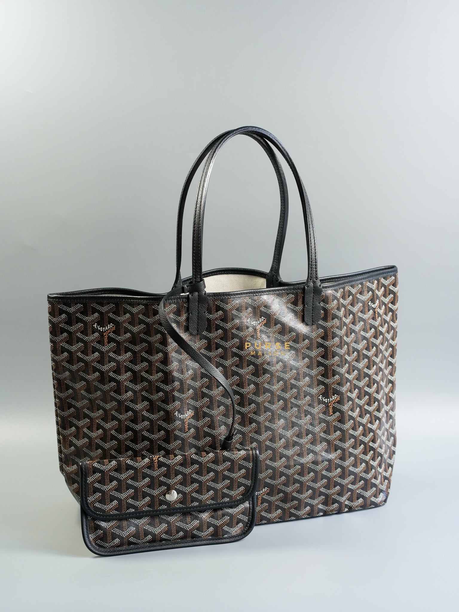 Saint Louis PM in Noir | Purse Maison Luxury Bags Shop