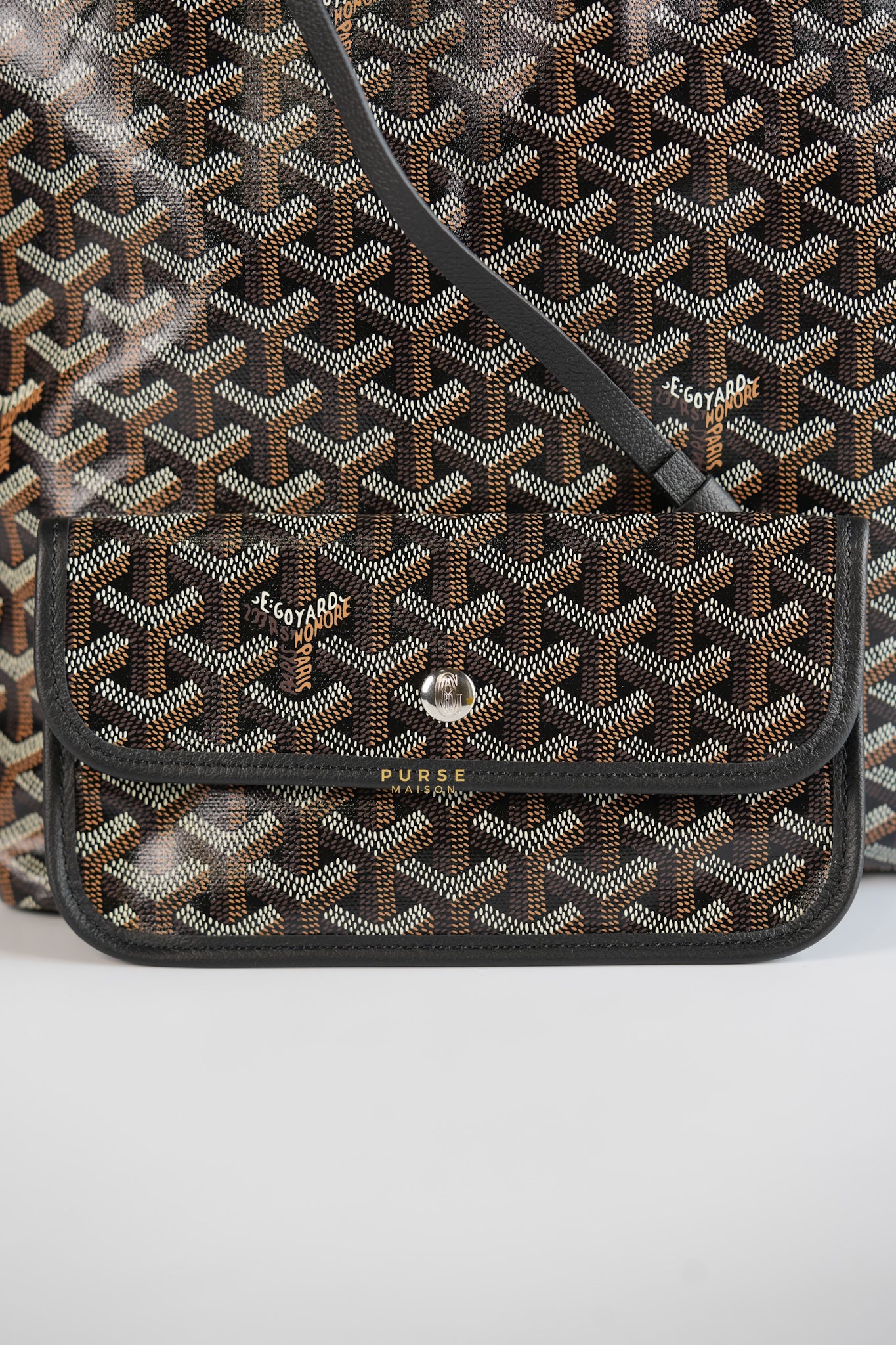 Saint Louis PM in Noir Tote Bag | Purse Maison Luxury Bags Shop