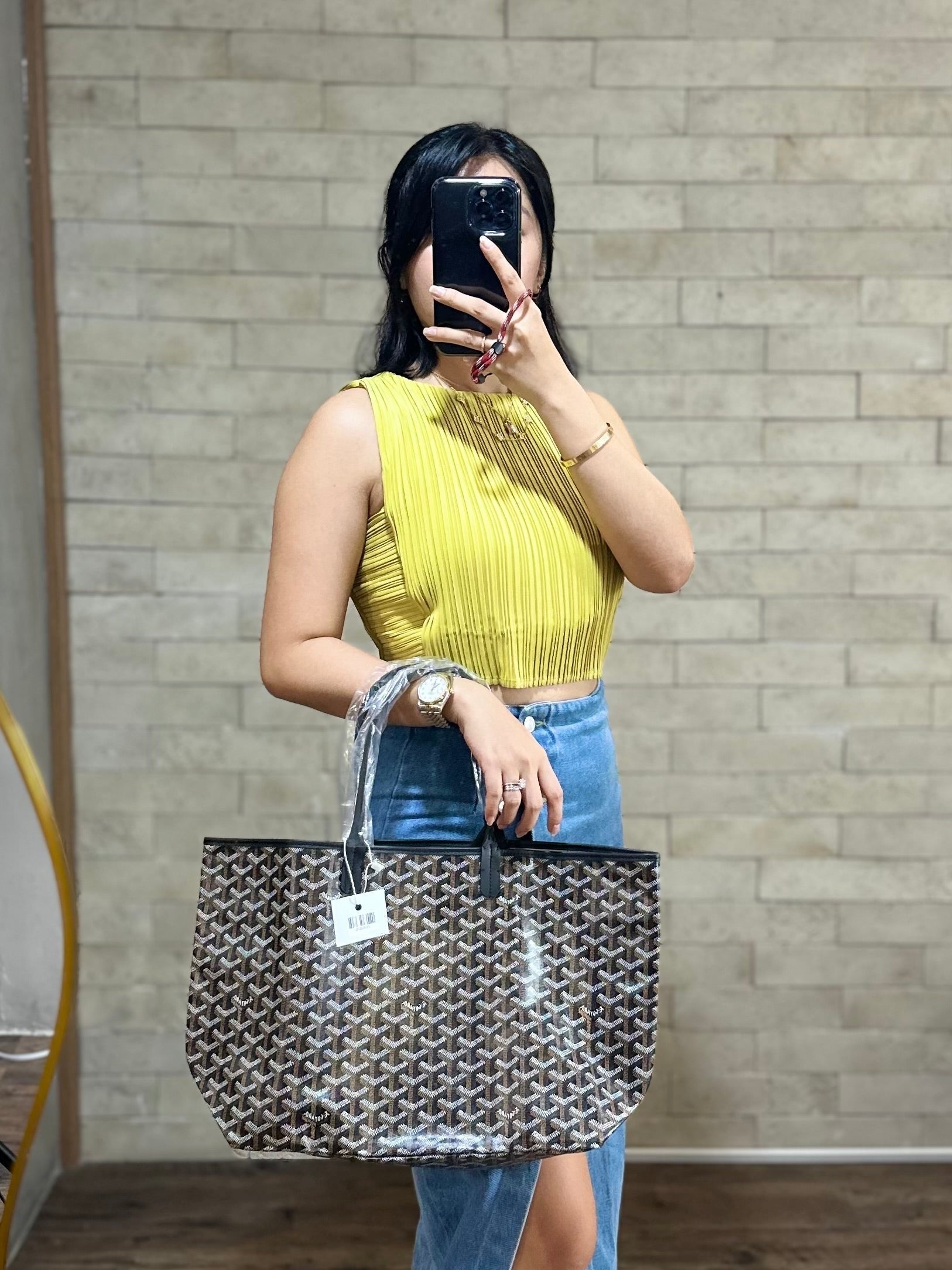 Saint Louis PM in Noir Tote Bag | Purse Maison Luxury Bags Shop