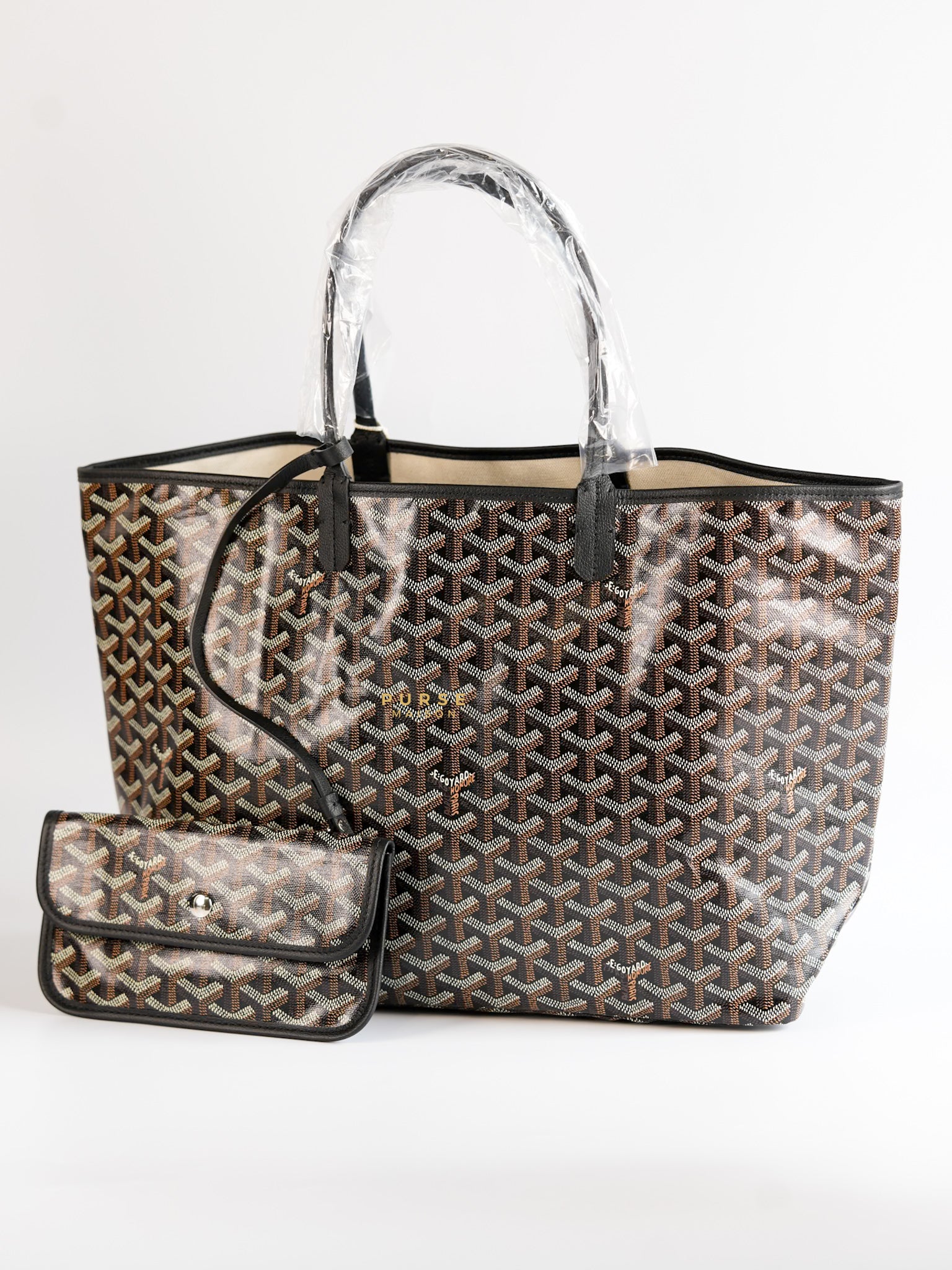 Saint Louis PM in Noir Tote Bag | Purse Maison Luxury Bags Shop