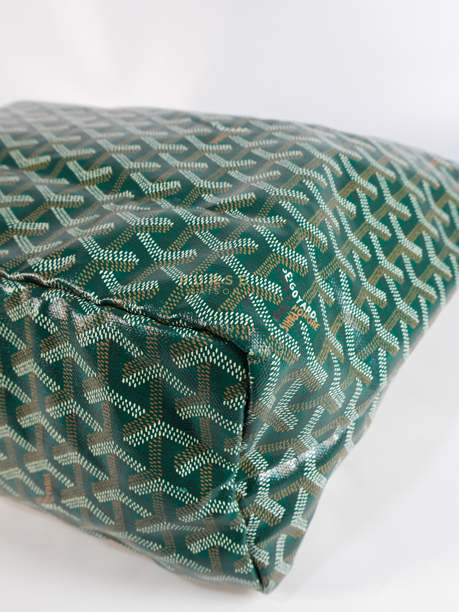 Saint Louis PM in Vert Goyardine Canvas | Purse Maison Luxury Bags Shop