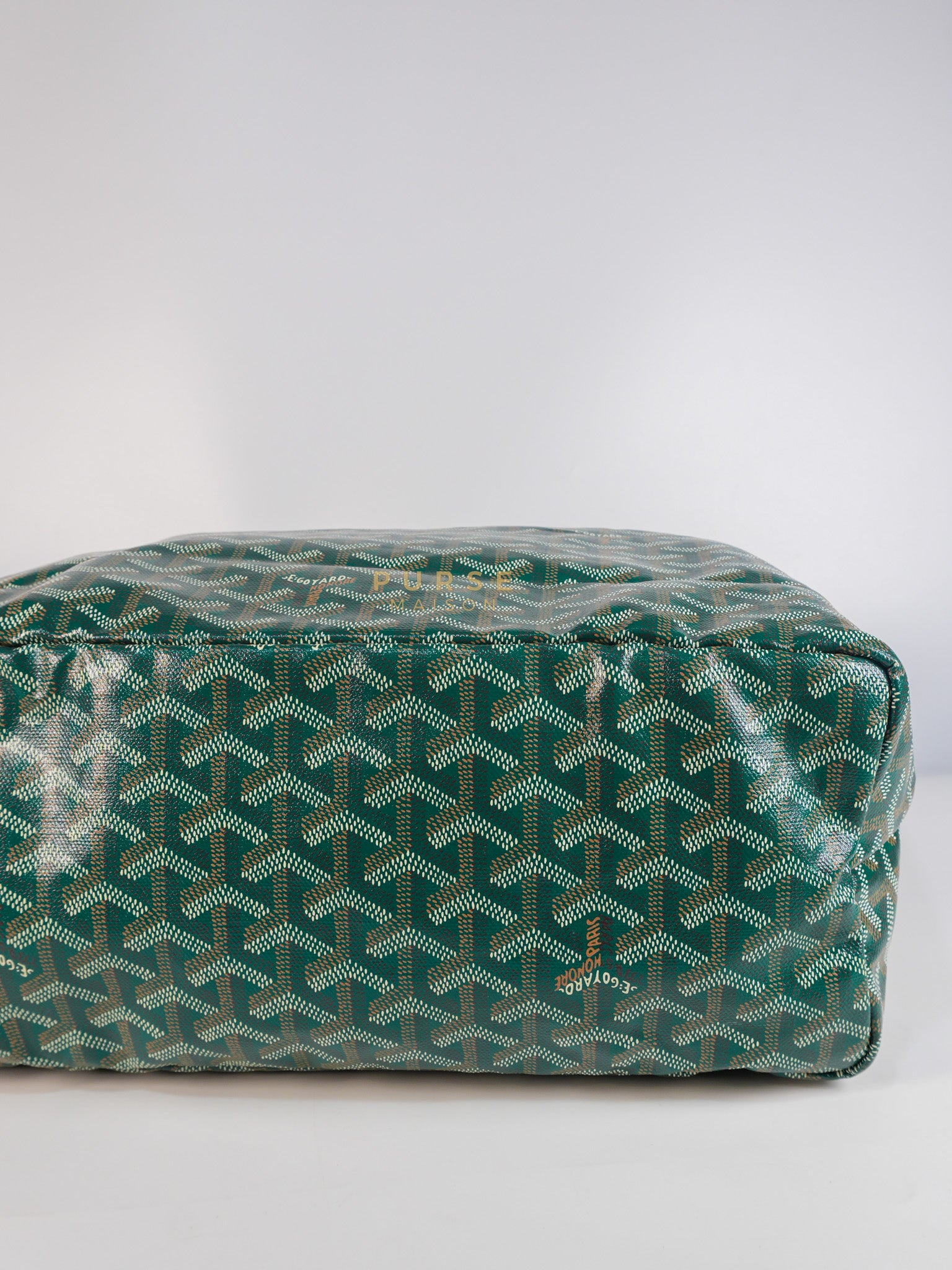 Saint Louis PM in Vert Goyardine Canvas | Purse Maison Luxury Bags Shop