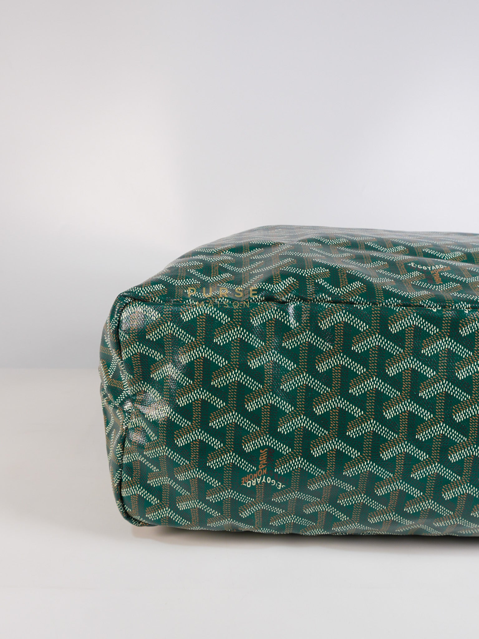 Saint Louis PM in Vert Goyardine Canvas | Purse Maison Luxury Bags Shop