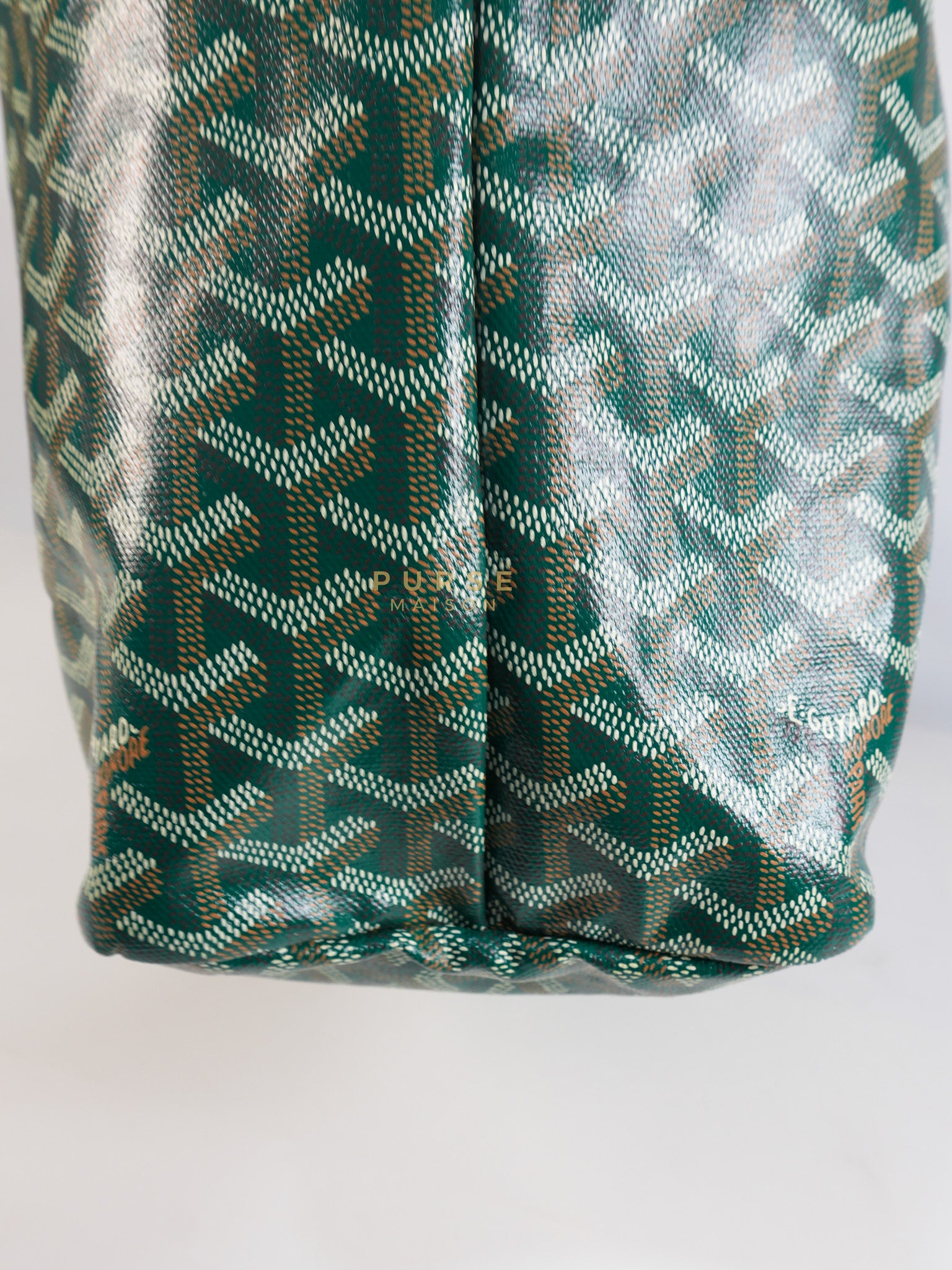 Saint Louis PM in Vert Goyardine Canvas | Purse Maison Luxury Bags Shop