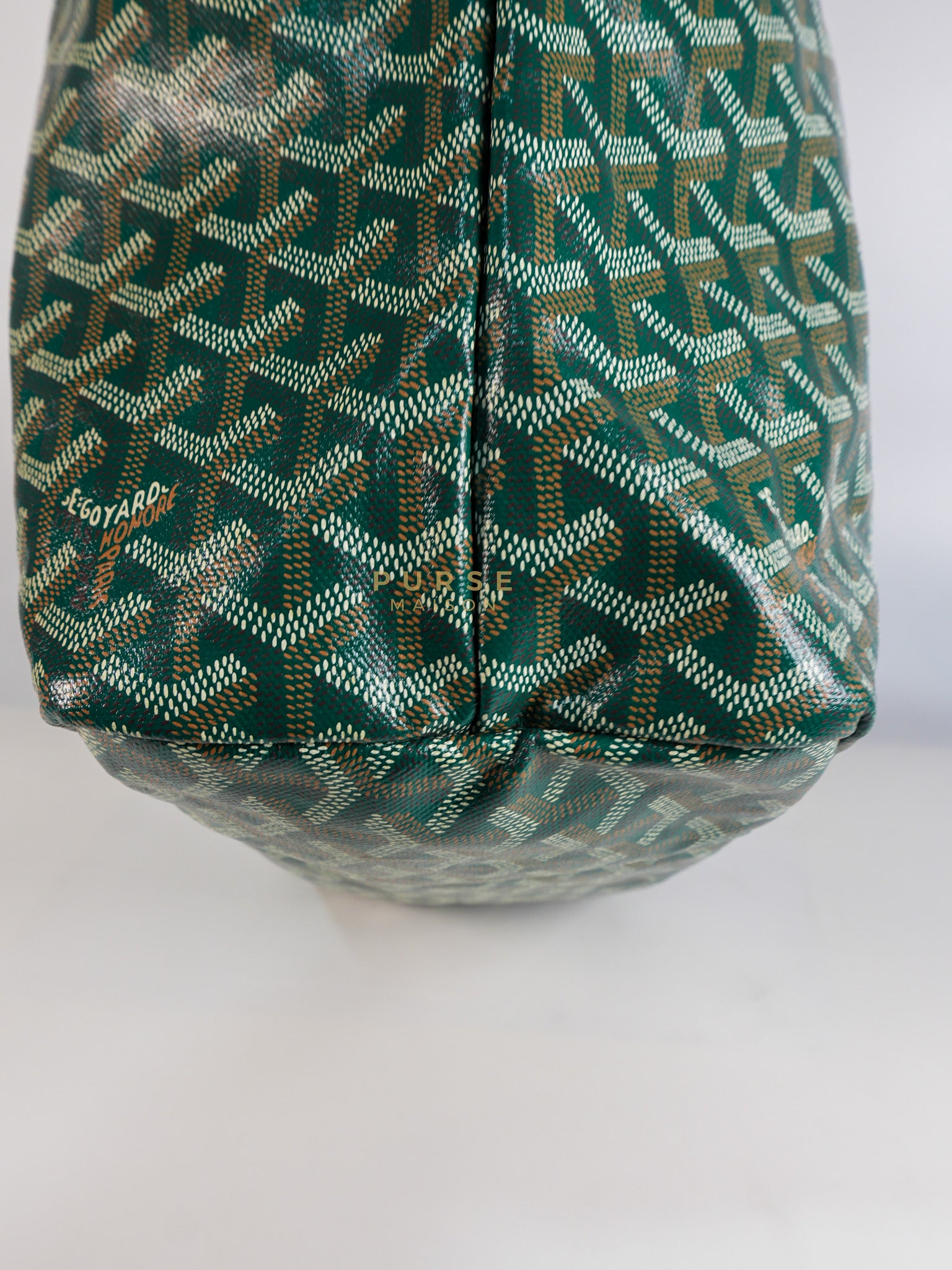 Saint Louis PM in Vert Goyardine Canvas | Purse Maison Luxury Bags Shop