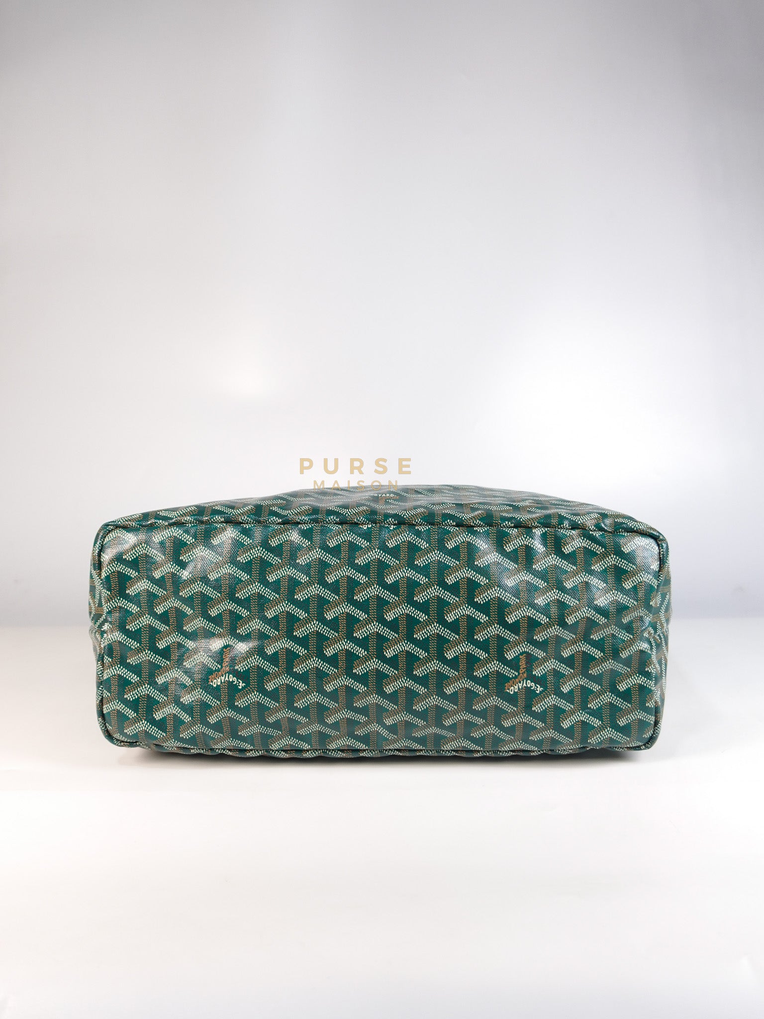 Saint Louis PM in Vert Goyardine Canvas | Purse Maison Luxury Bags Shop