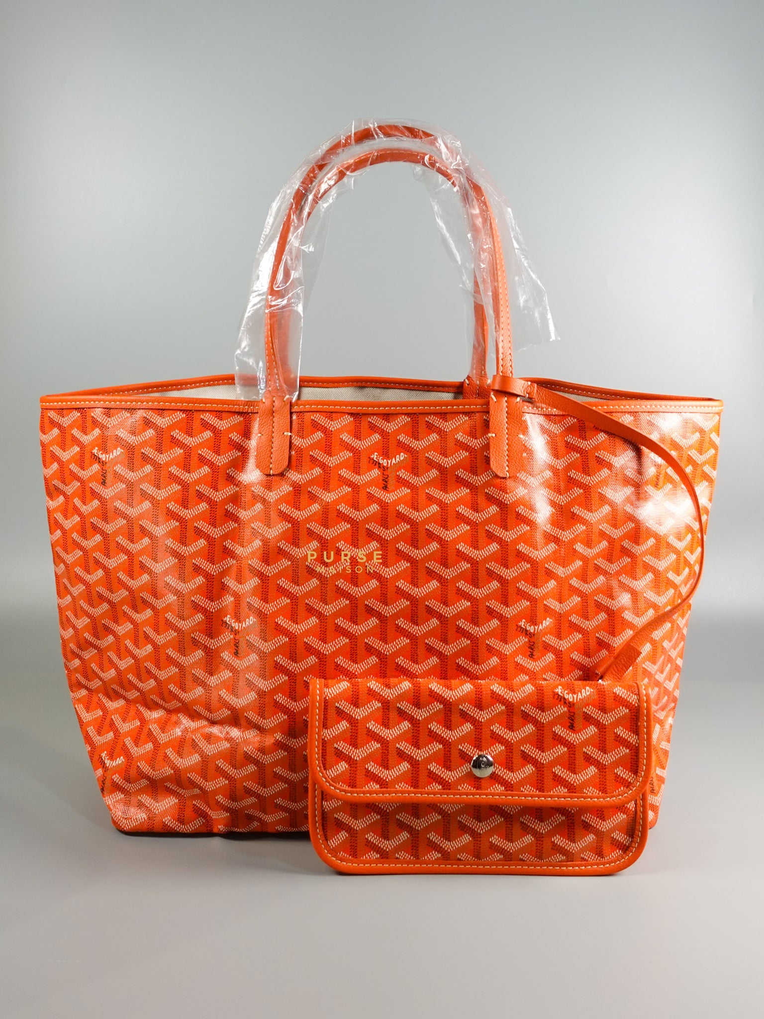 Saint Louis PM Orange Tote Bag | Purse Maison Luxury Bags Shop