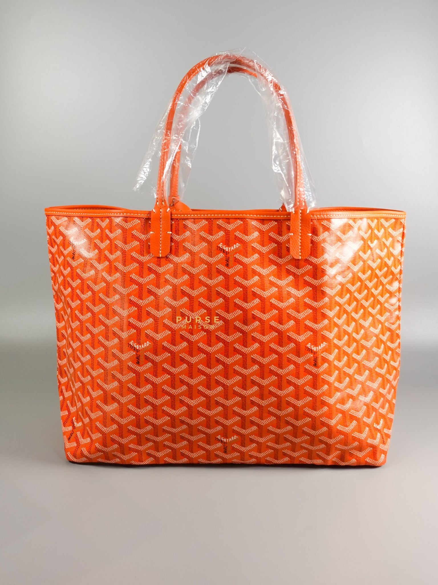 Saint Louis PM Orange Tote Bag | Purse Maison Luxury Bags Shop