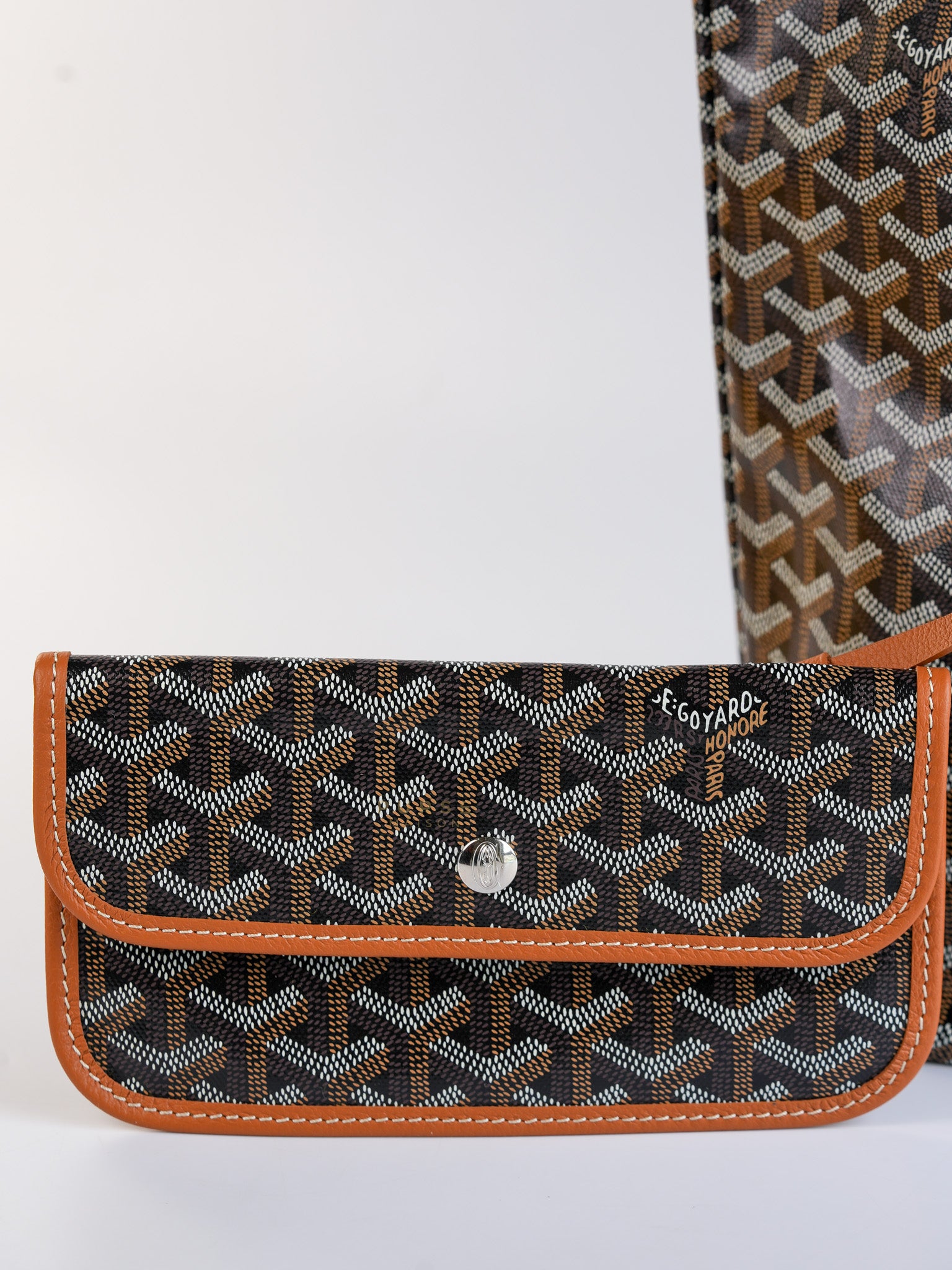 Saint Louis PM Tan Goyardine Canvas | Purse Maison Luxury Bags Shop