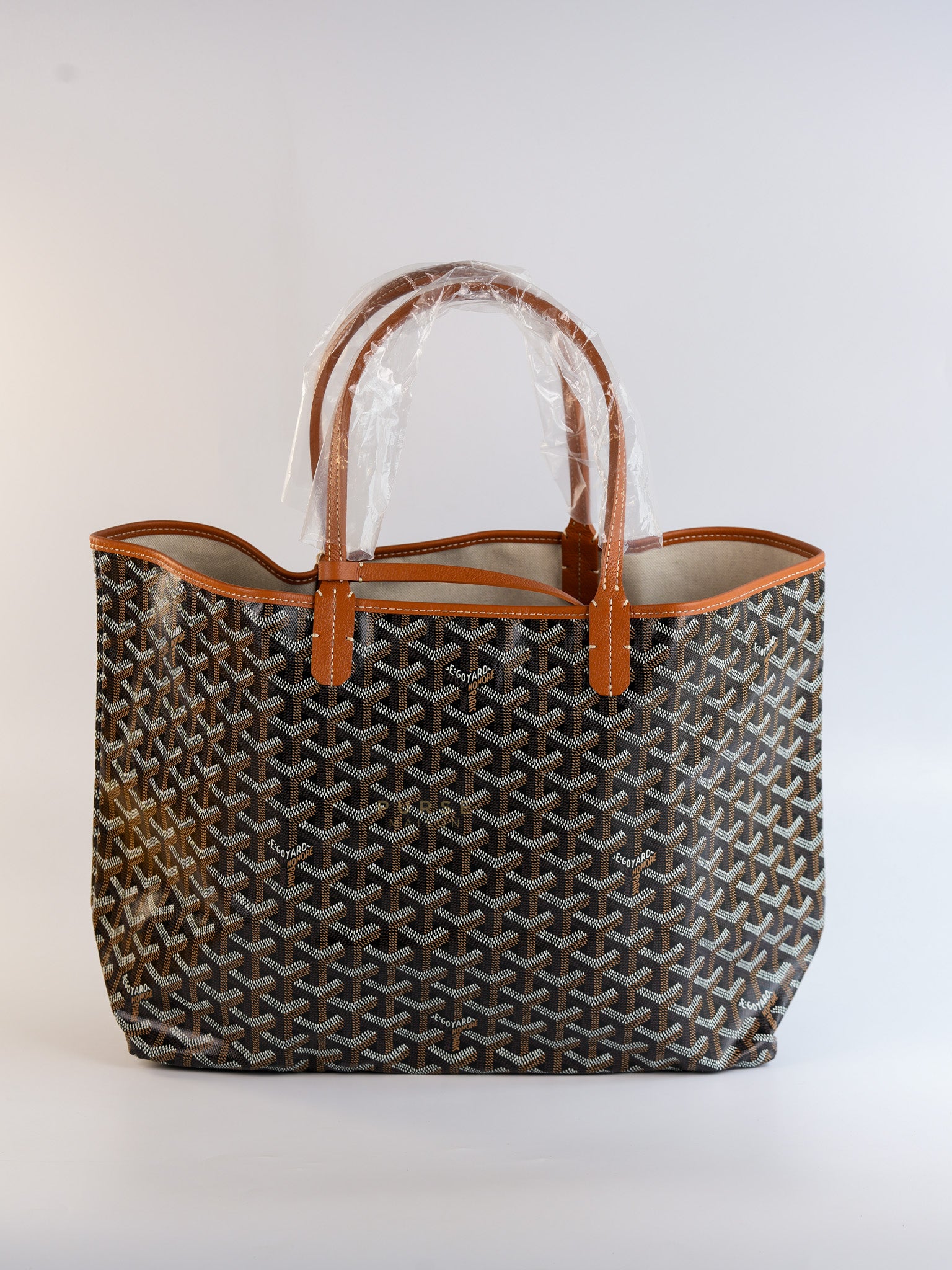 Saint Louis PM Tan Goyardine Canvas | Purse Maison Luxury Bags Shop