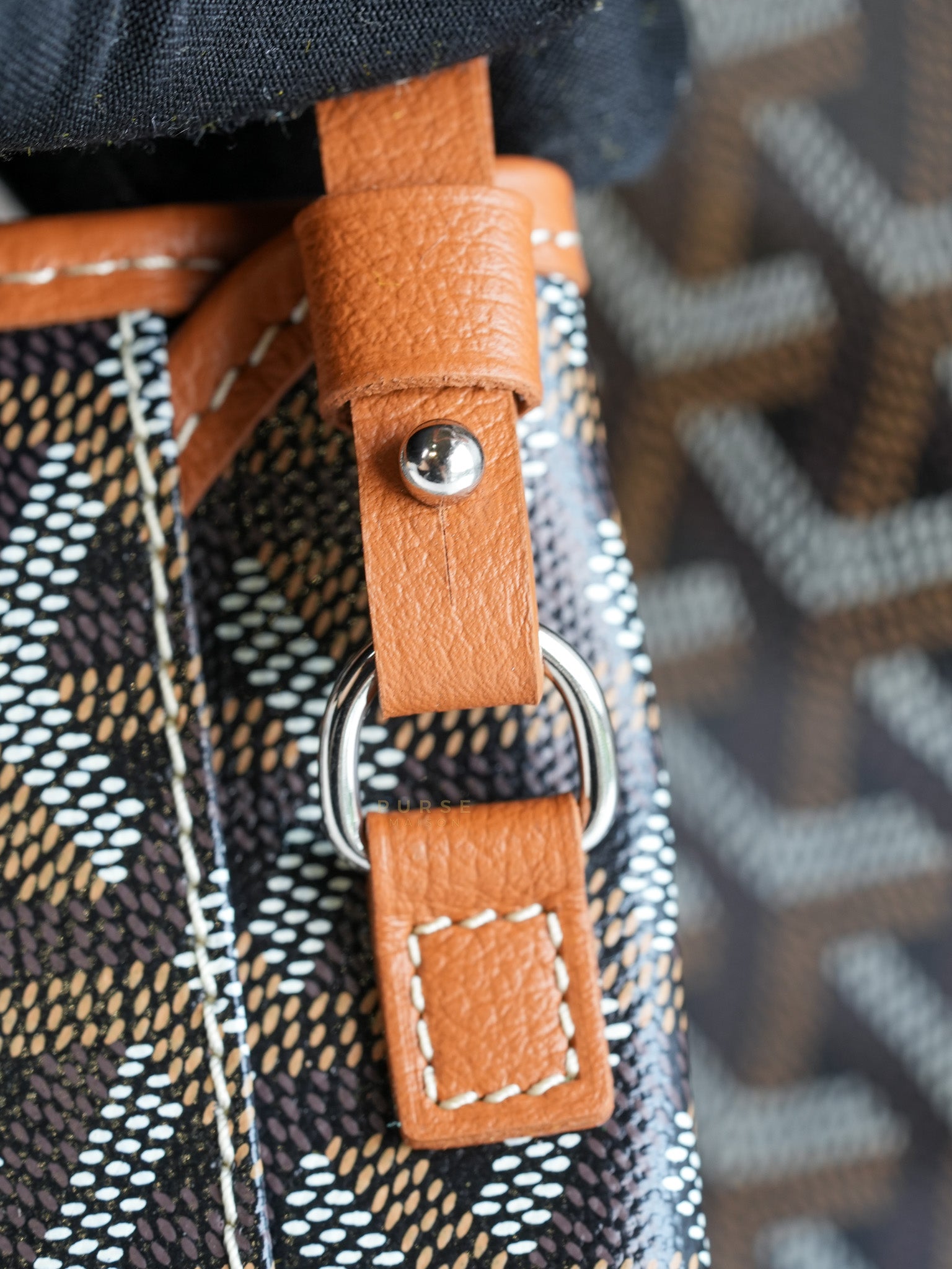 Saint Louis PM Tan Goyardine Canvas | Purse Maison Luxury Bags Shop