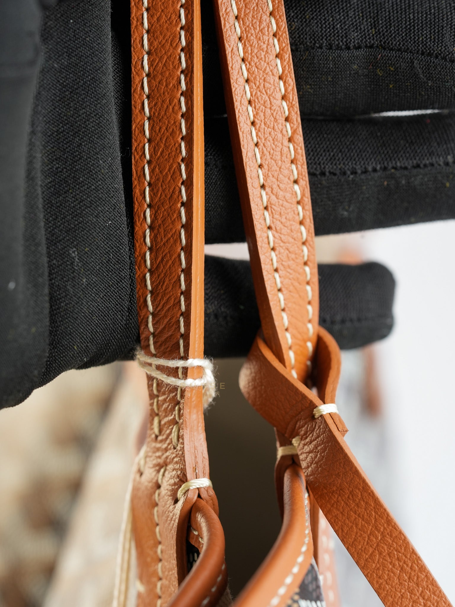 Saint Louis PM Tan Goyardine Canvas | Purse Maison Luxury Bags Shop