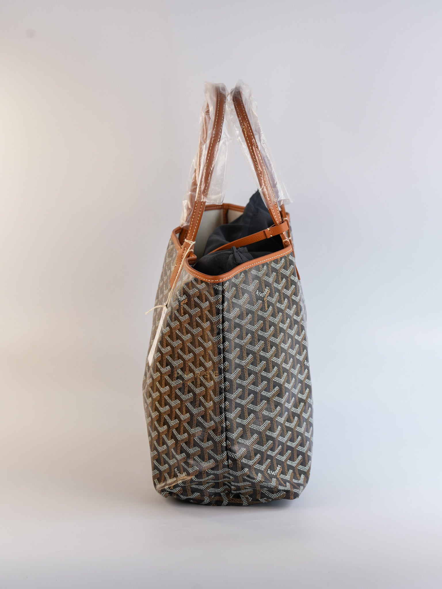 Saint Louis PM Tan Goyardine Canvas | Purse Maison Luxury Bags Shop