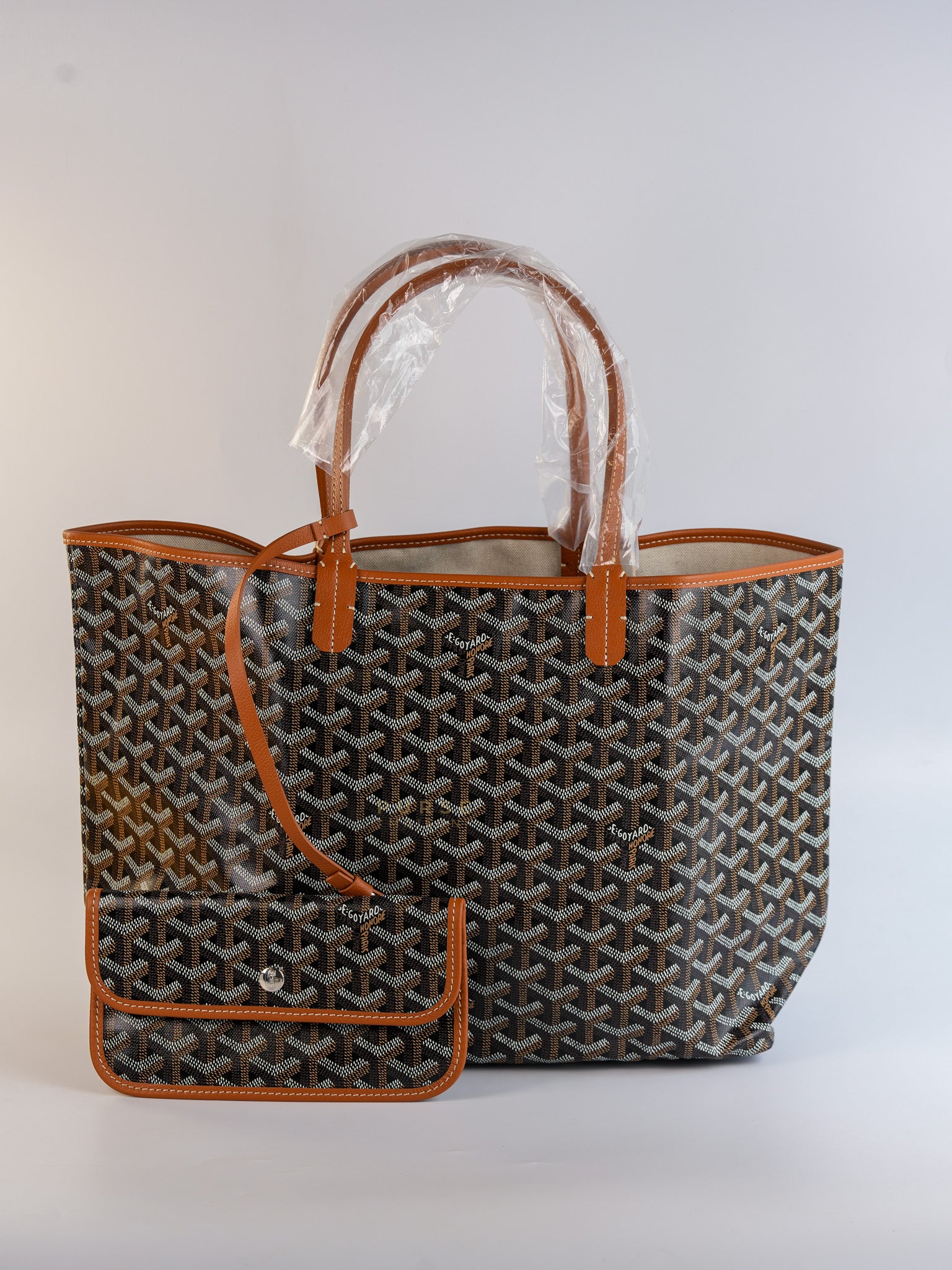 Saint Louis PM Tan Goyardine Canvas | Purse Maison Luxury Bags Shop