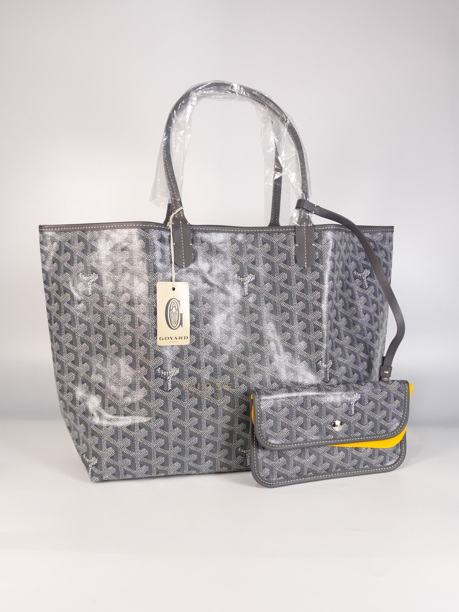 Saint Louis PM Tote Bag in Gray | Purse Maison Luxury Bags Shop