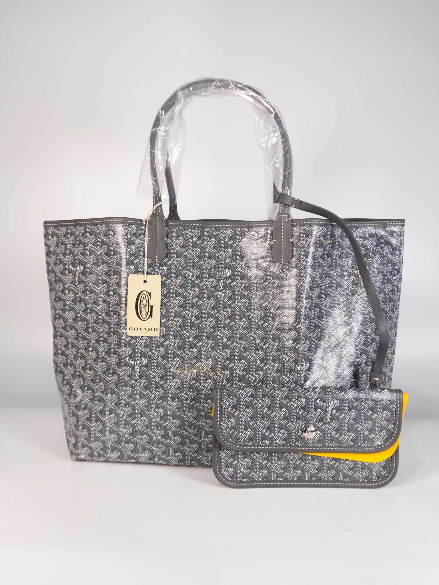 Saint Louis PM Tote Bag in Gray | Purse Maison Luxury Bags Shop