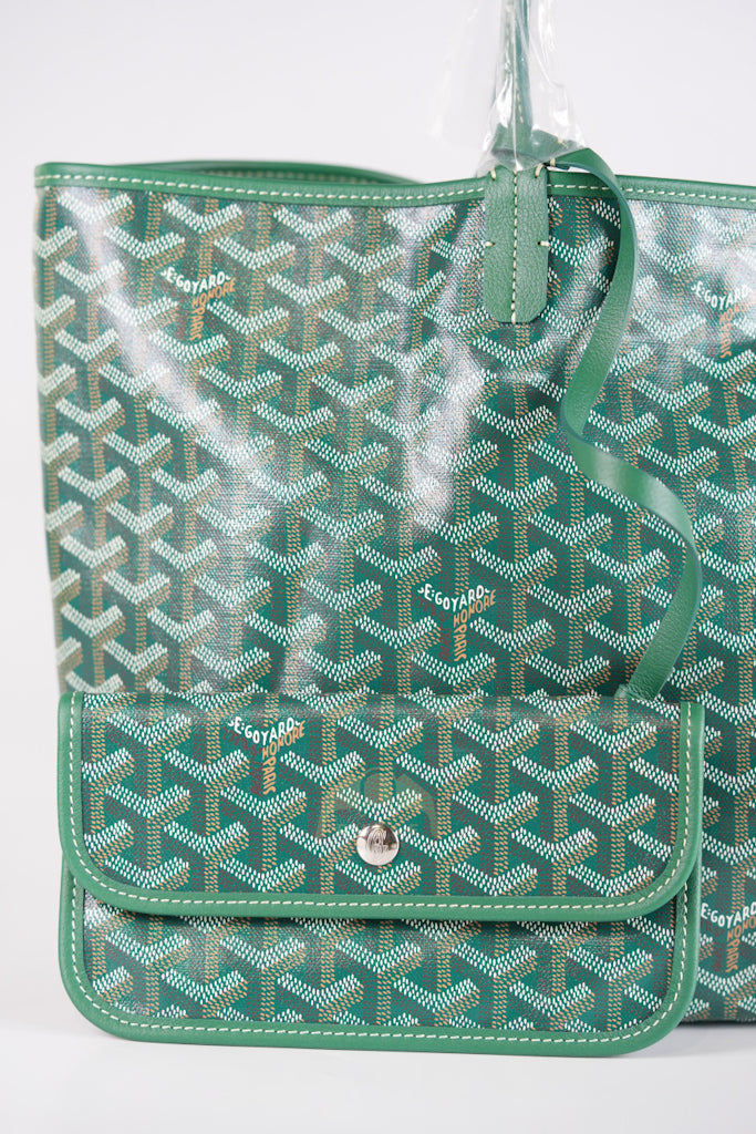 Saint Louis PM Tote Bag in Vert (Green) | Purse Maison Luxury Bags Shop