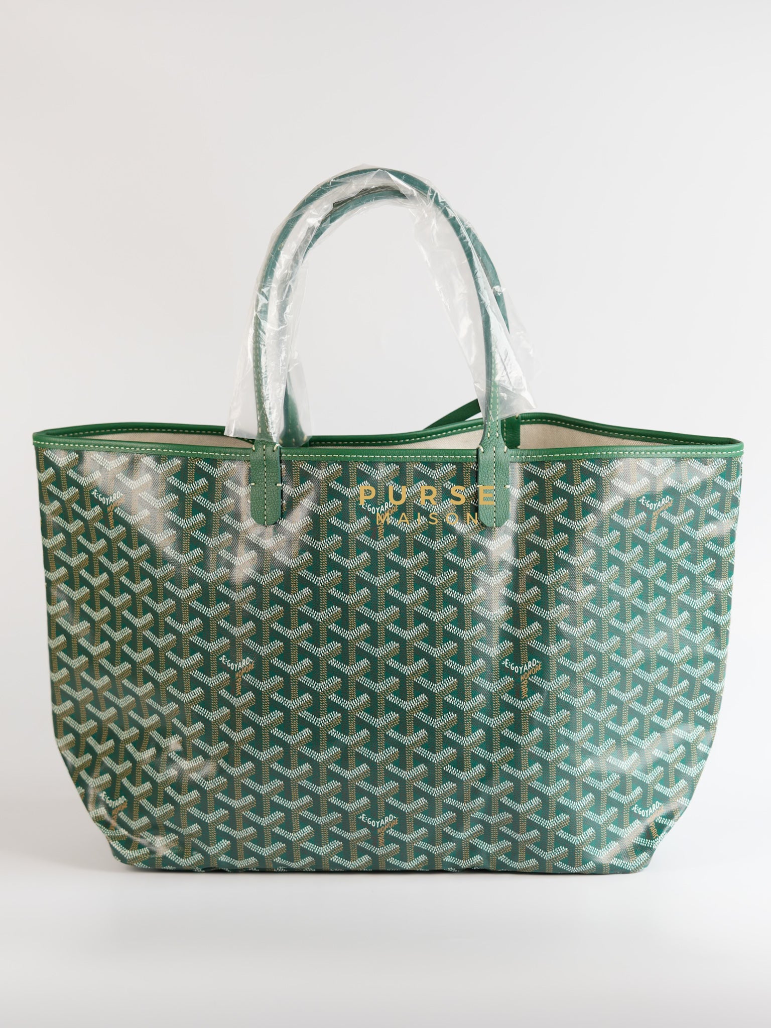 Saint Louis PM Tote Bag in Vert (Green) | Purse Maison Luxury Bags Shop