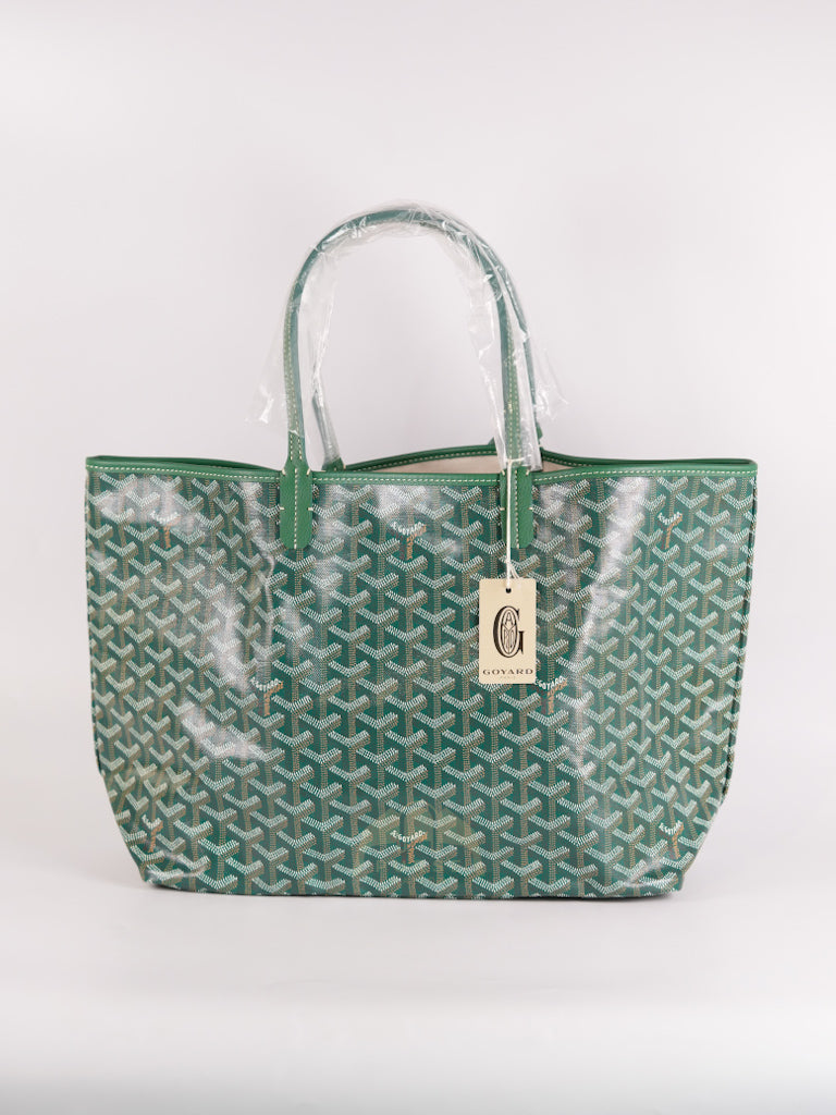 Saint Louis PM Tote Bag in Vert (Green) | Purse Maison Luxury Bags Shop