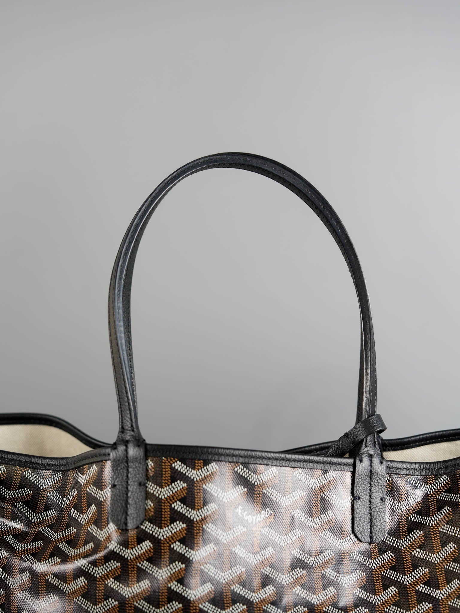 Saint Louis PM Tote Noir (Black) | Purse Maison Luxury Bags Shop