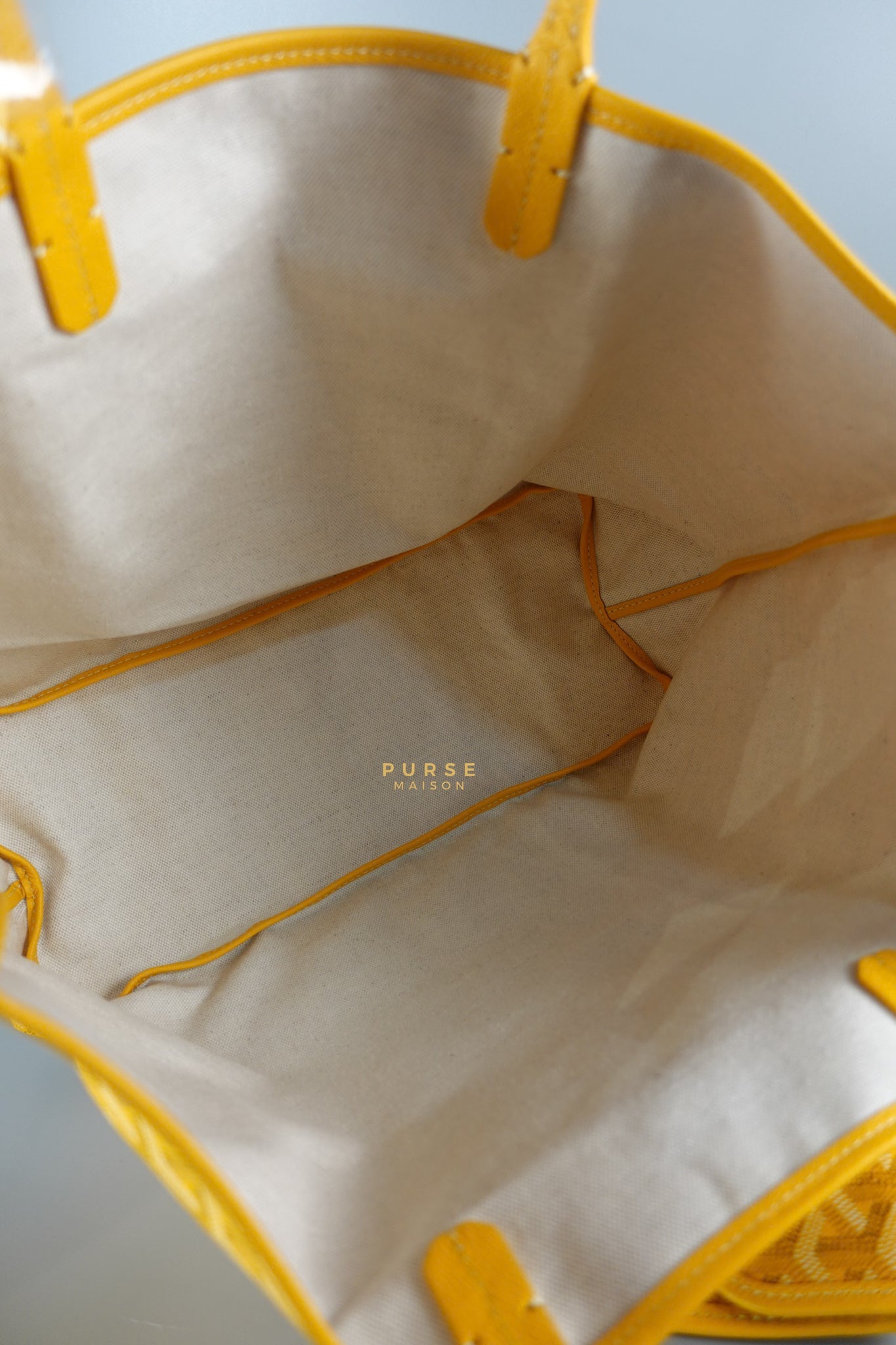 Saint Louis PM Yellow (Jaune) Tote Bag | Purse Maison Luxury Bags Shop