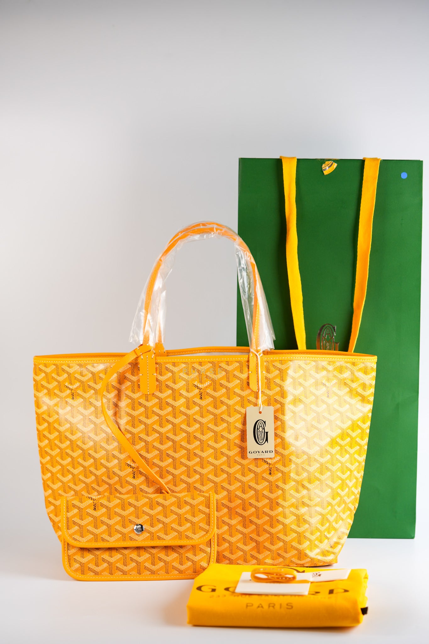 Saint Louis PM Yellow Tote Bag | Purse Maison Luxury Bags Shop