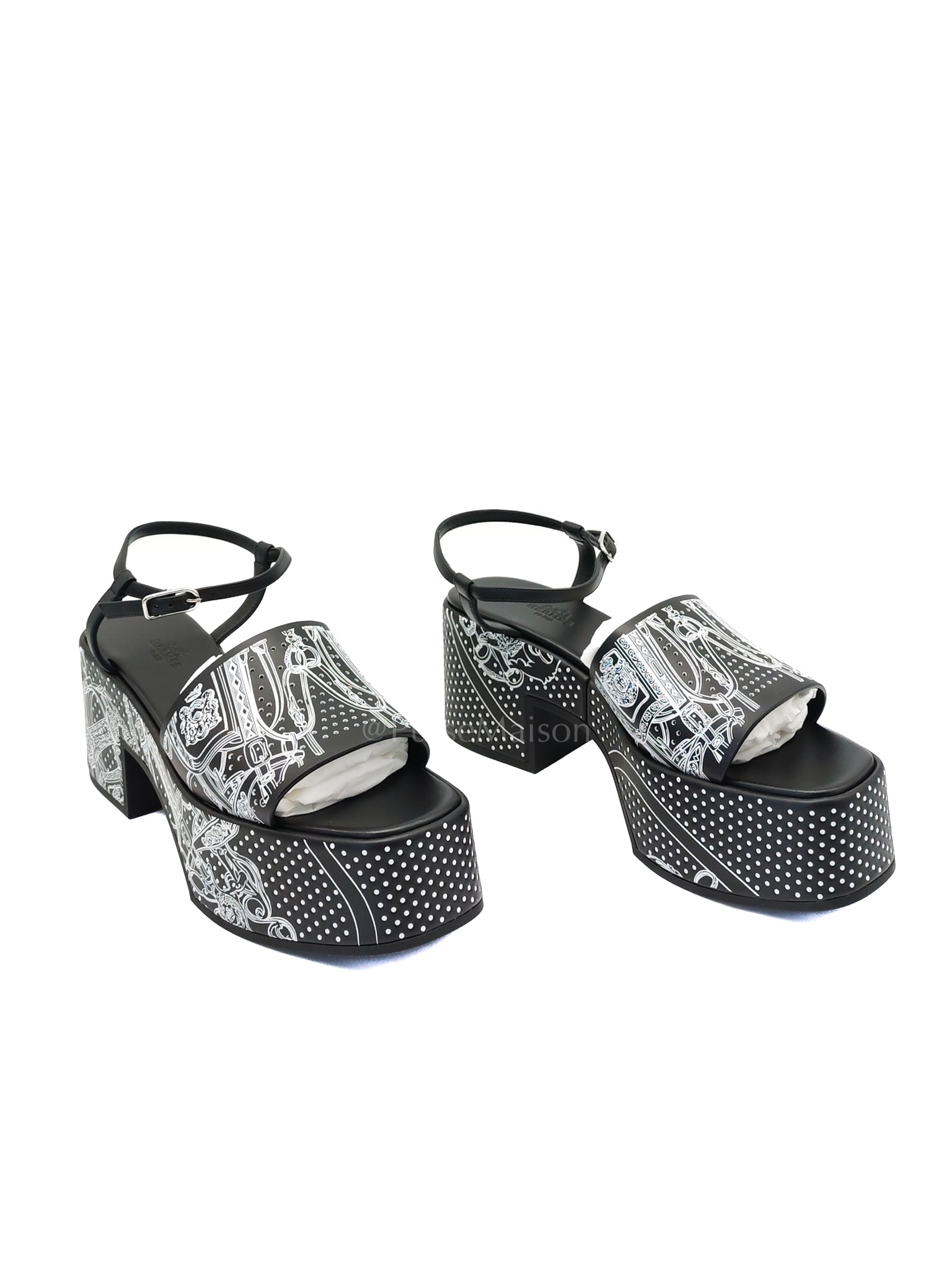 Sandales Femme Kervella 35 Vean Improme BDG Perfore Noir Size 40EU (25.5cm) | Purse Maison Luxury Bags Shop