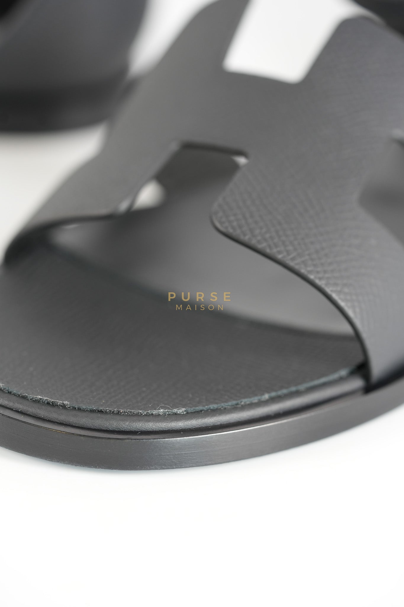 Santorini Sandals in Black Size 37 EU (23cm) | Purse Maison Luxury Bags Shop