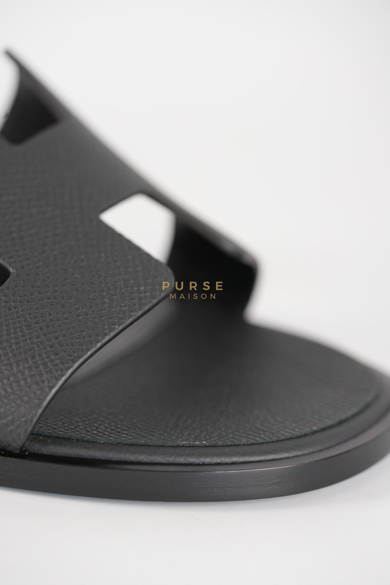 Santorini Sandals in Black Size 37 EU (23cm) | Purse Maison Luxury Bags Shop