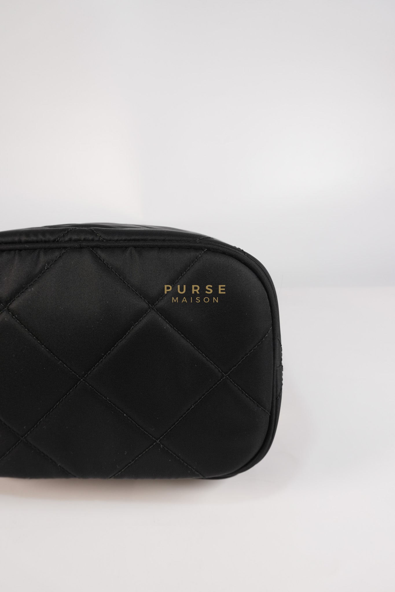 Secchiello in Tessuto Nero Nylon Bucket Bag | Purse Maison Luxury Bags Shop