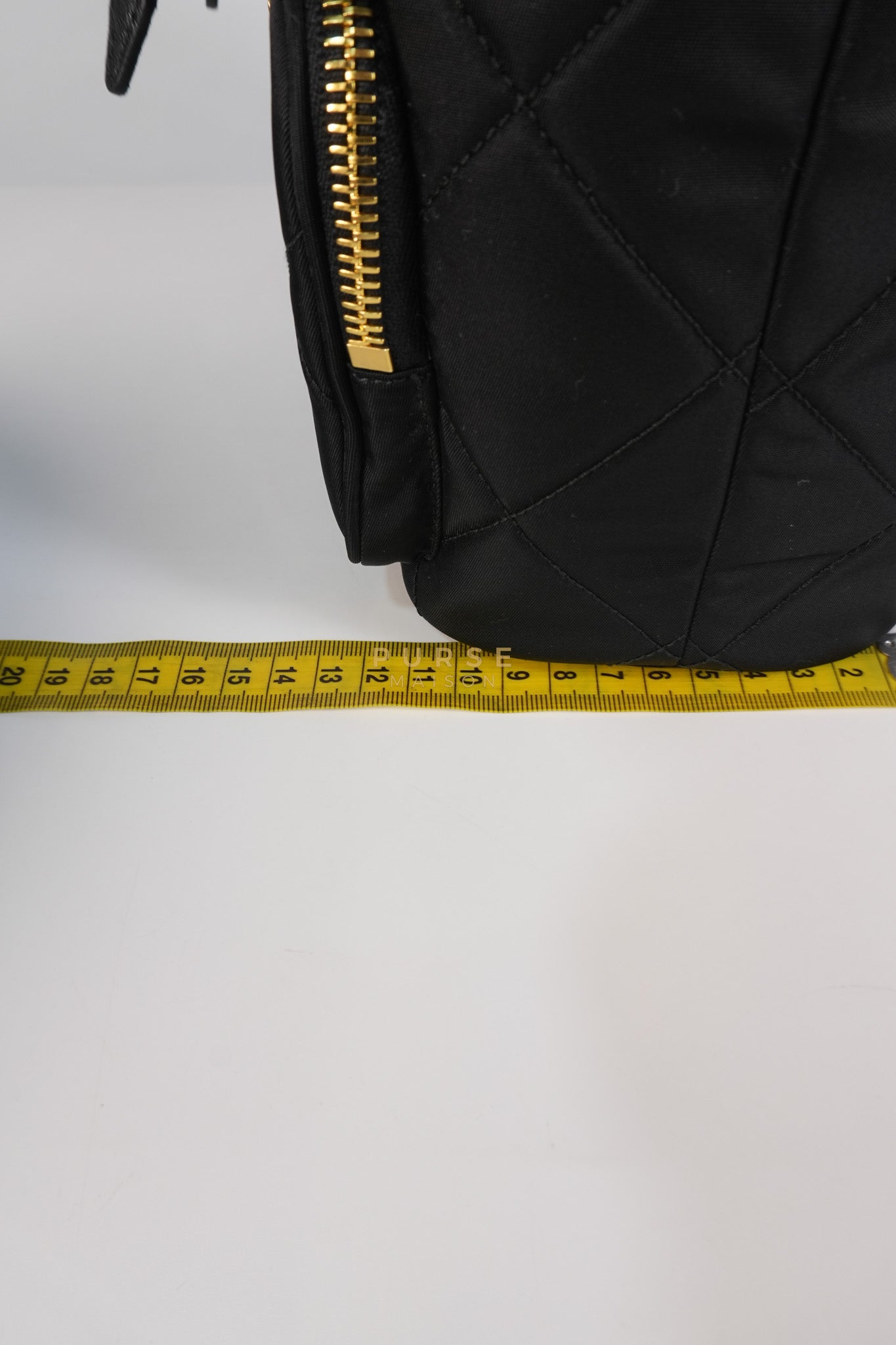 Secchiello in Tessuto Nero Nylon Bucket Bag | Purse Maison Luxury Bags Shop