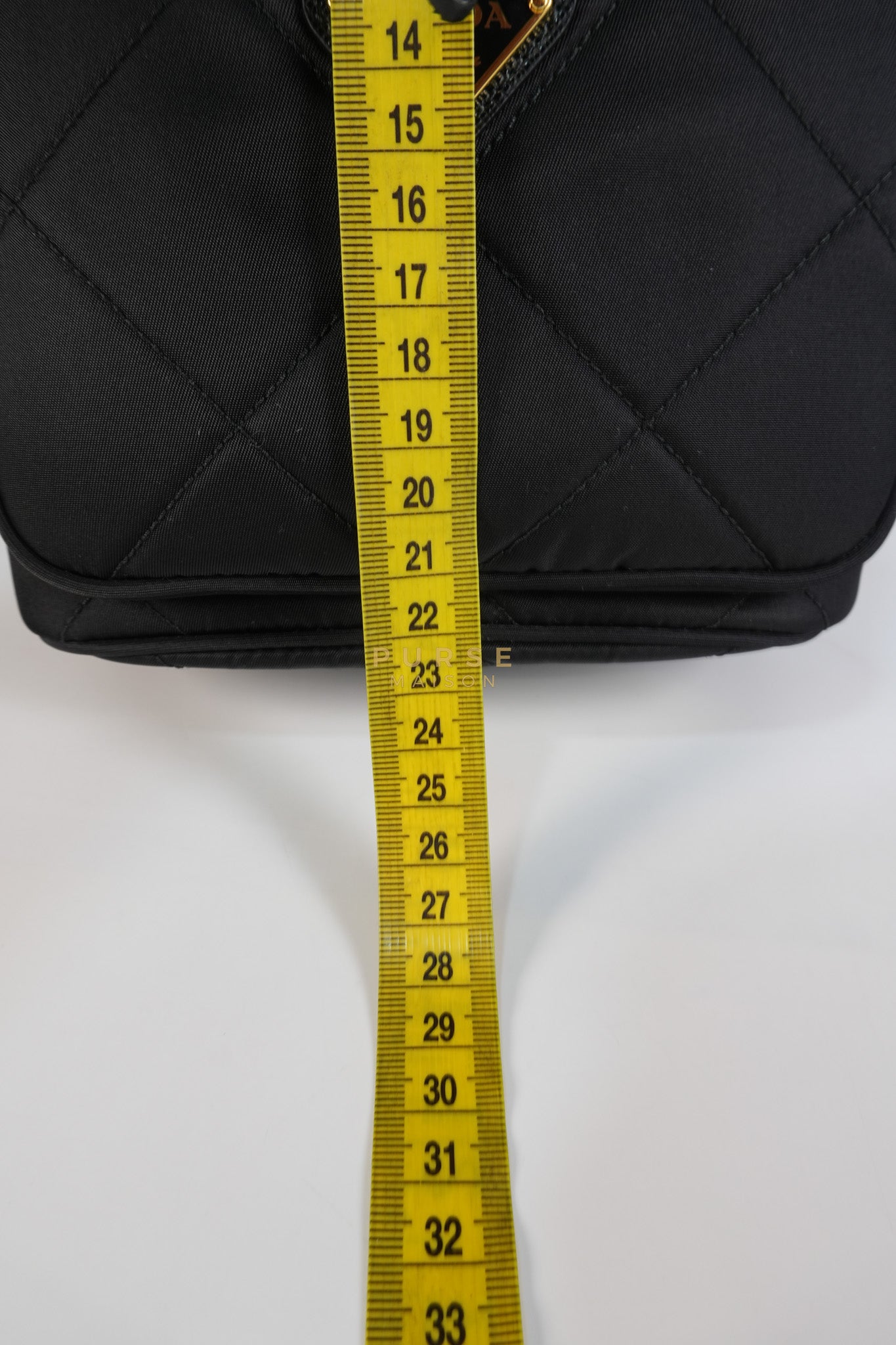 Secchiello in Tessuto Nero Nylon Bucket Bag | Purse Maison Luxury Bags Shop
