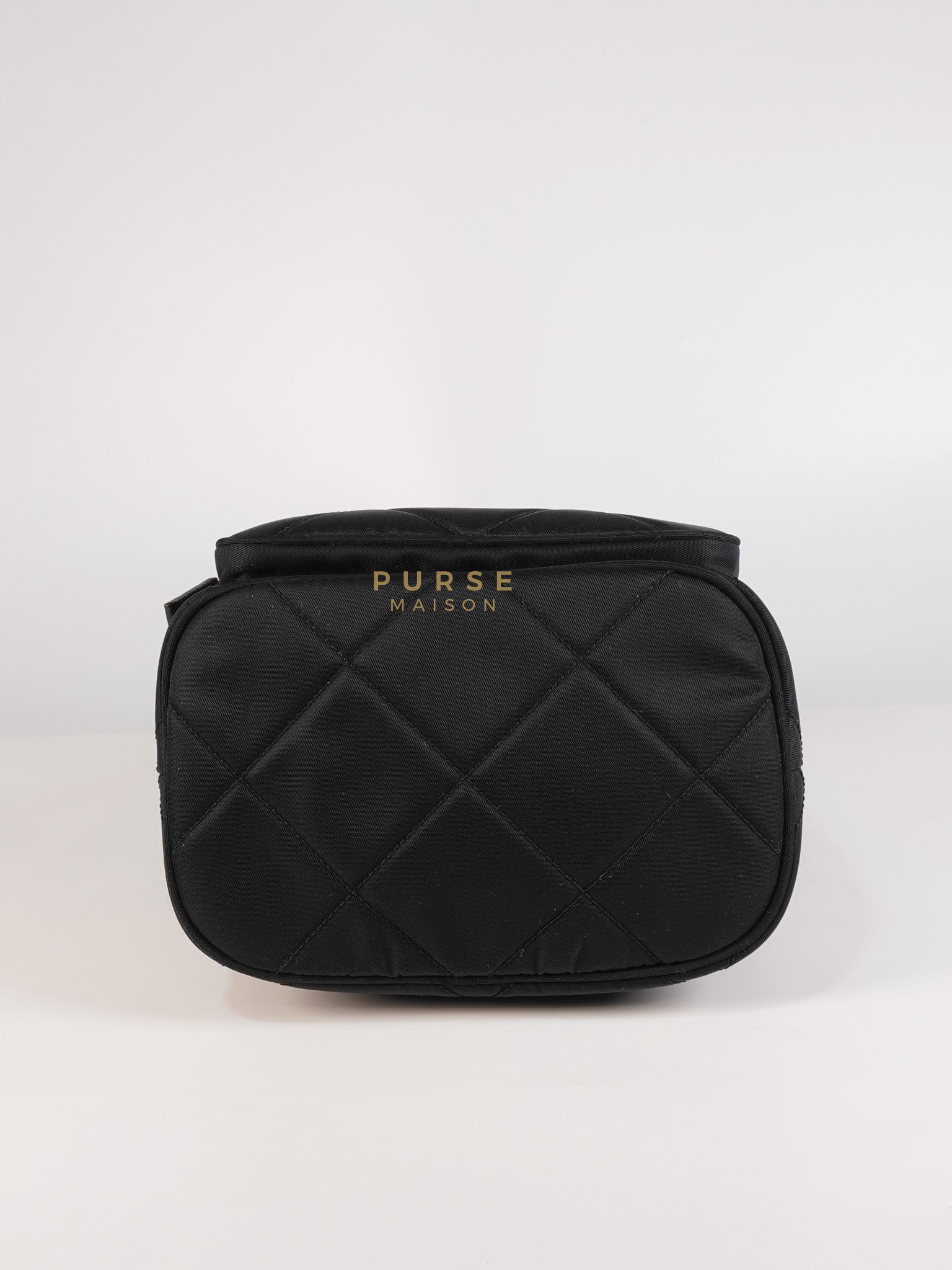 Secchiello in Tessuto Nero Nylon Bucket Bag | Purse Maison Luxury Bags Shop