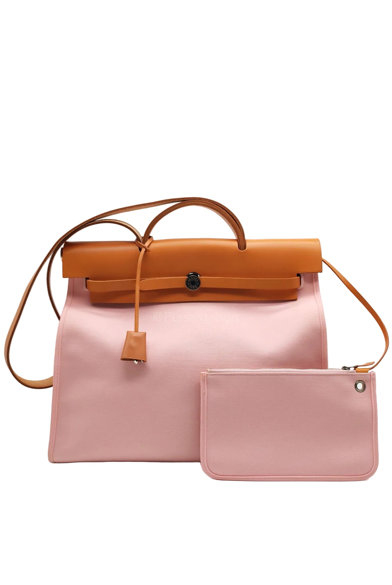 Herbag Zip 39 in Sakura Pink Palladium Hardware Stamp T(2016)