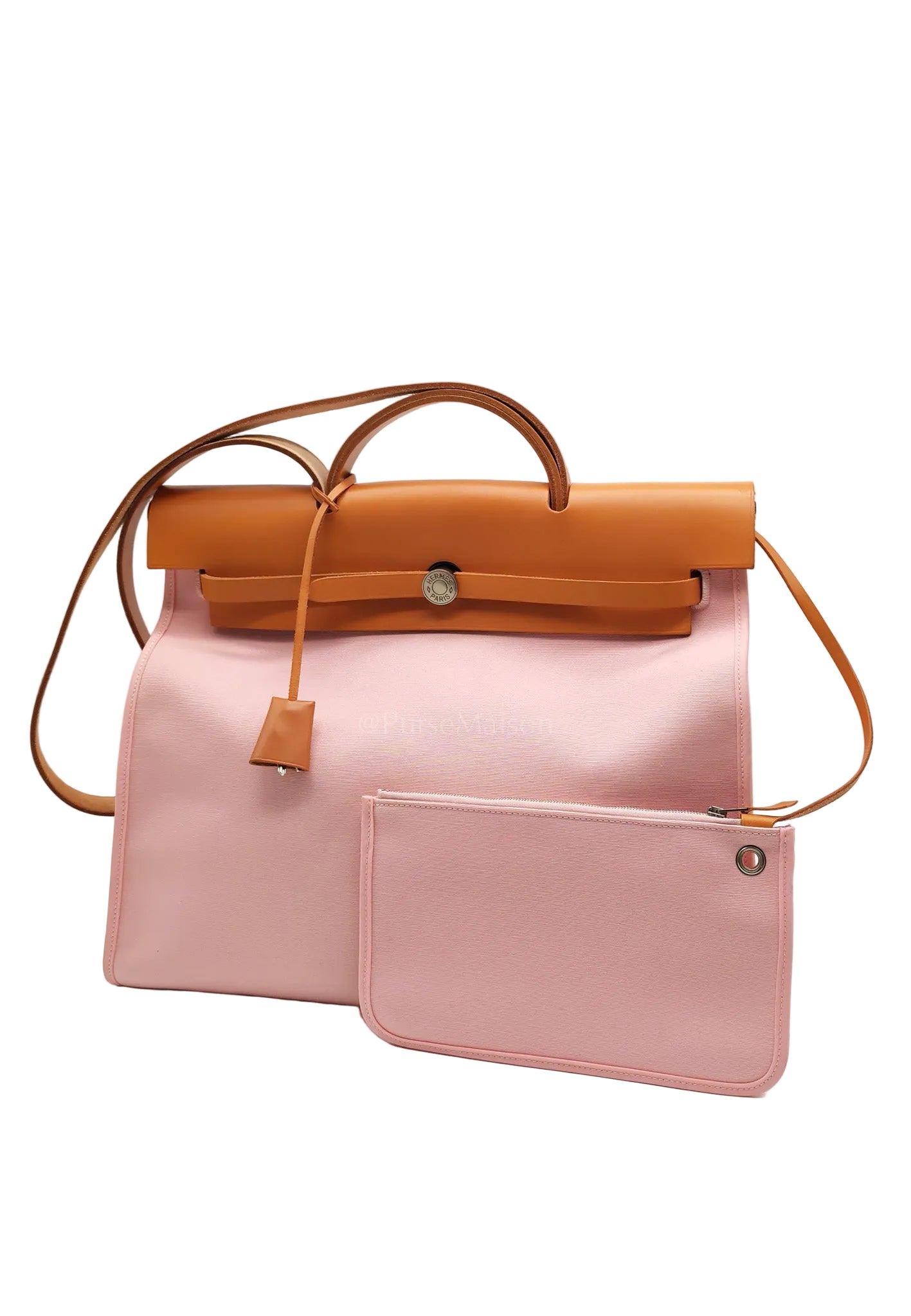 Herbag Zip 39 in Sakura Pink Palladium Hardware Stamp T(2016)