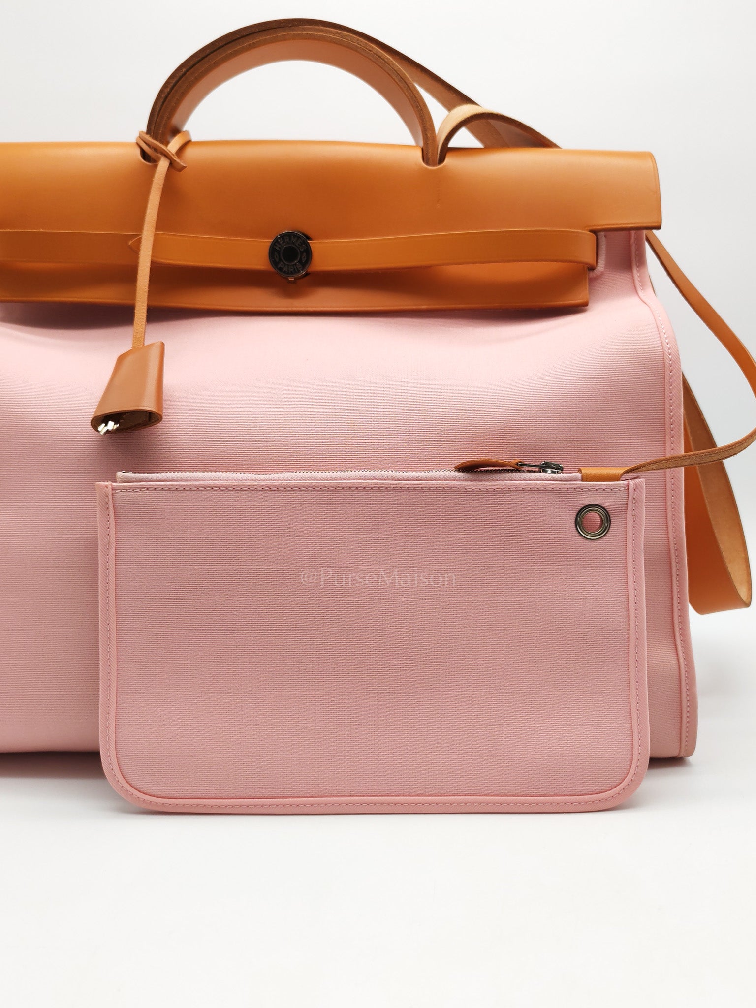 Herbag Zip 39 in Sakura Pink Palladium Hardware Stamp T(2016)