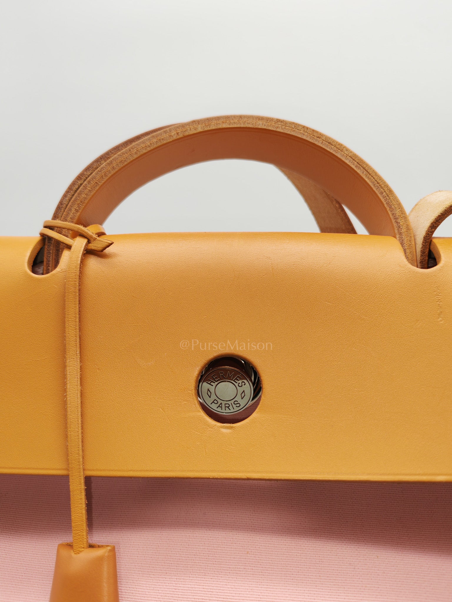 Herbag Zip 39 in Sakura Pink Palladium Hardware Stamp T(2016)