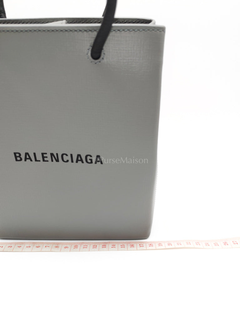 Shopping Phone Holder Bag Medium in Gray | Purse Maison Luxury Bags Shop