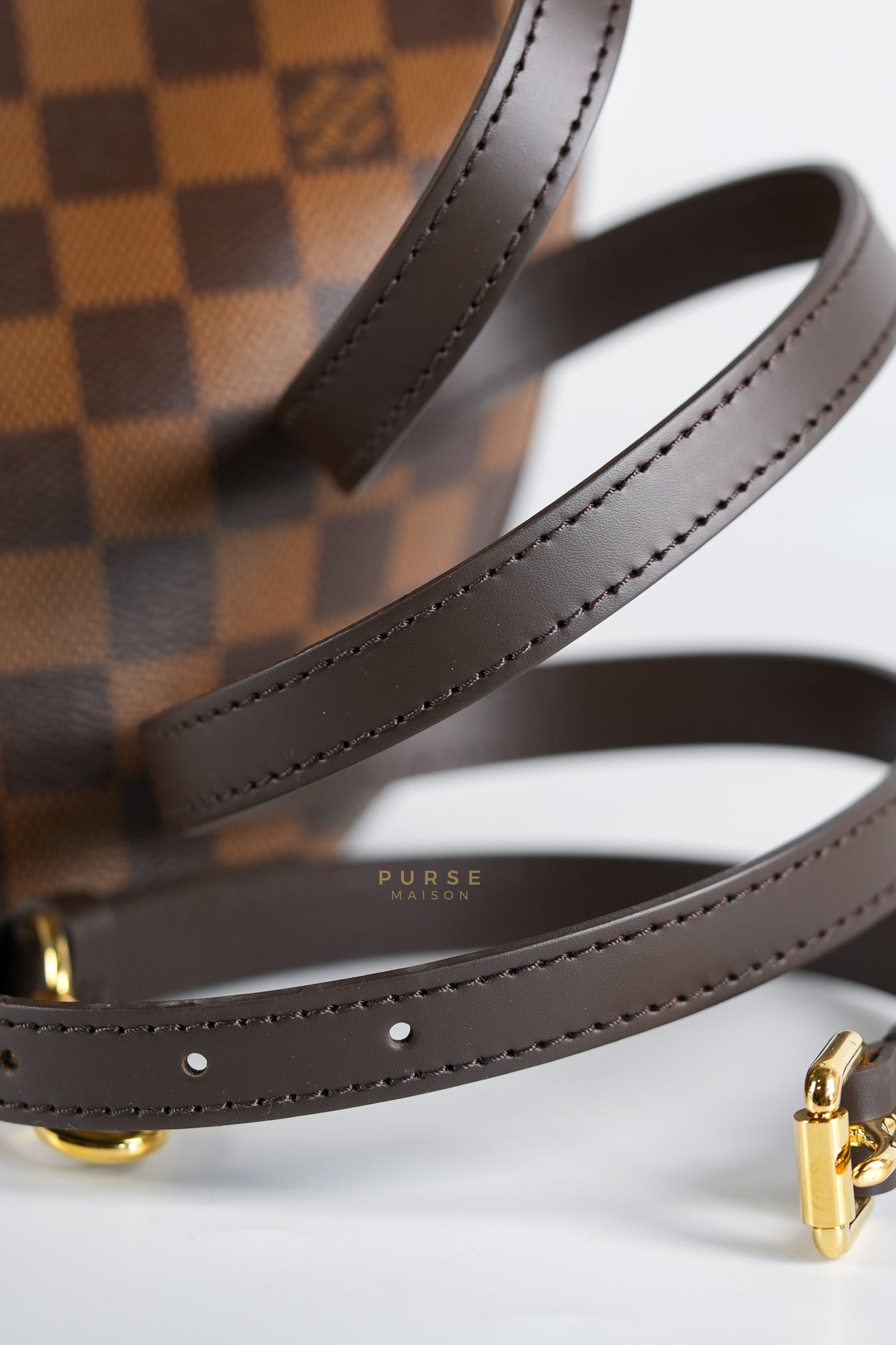 Siena MM in Damier Ebene Canvas (TBO169) | Purse Maison Luxury Bags Shop