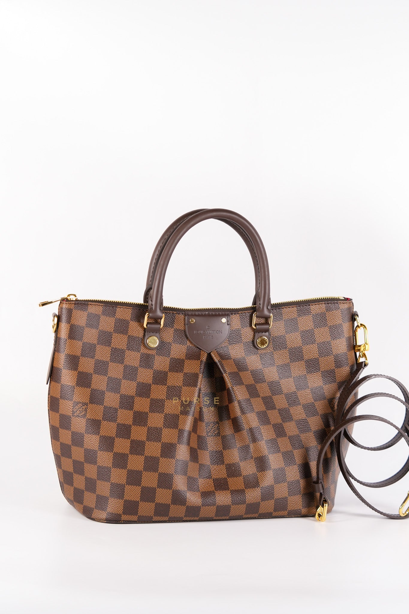 Siena MM in Damier Ebene Canvas (TBO169) | Purse Maison Luxury Bags Shop